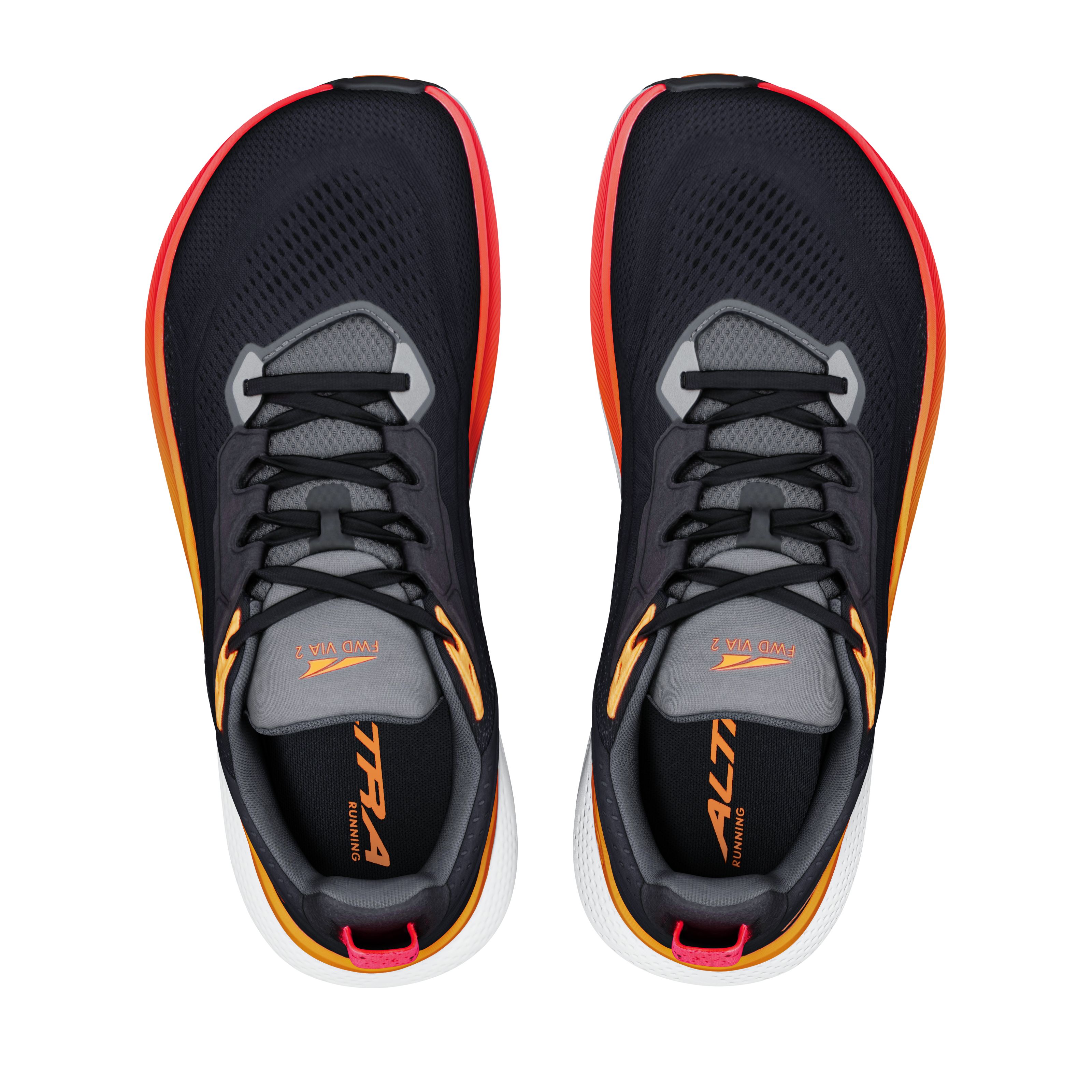 Imagen 2 de Zapatilla de running de hombre FWD Via 2 Altra - Negro / Naranja Negro / Naranja