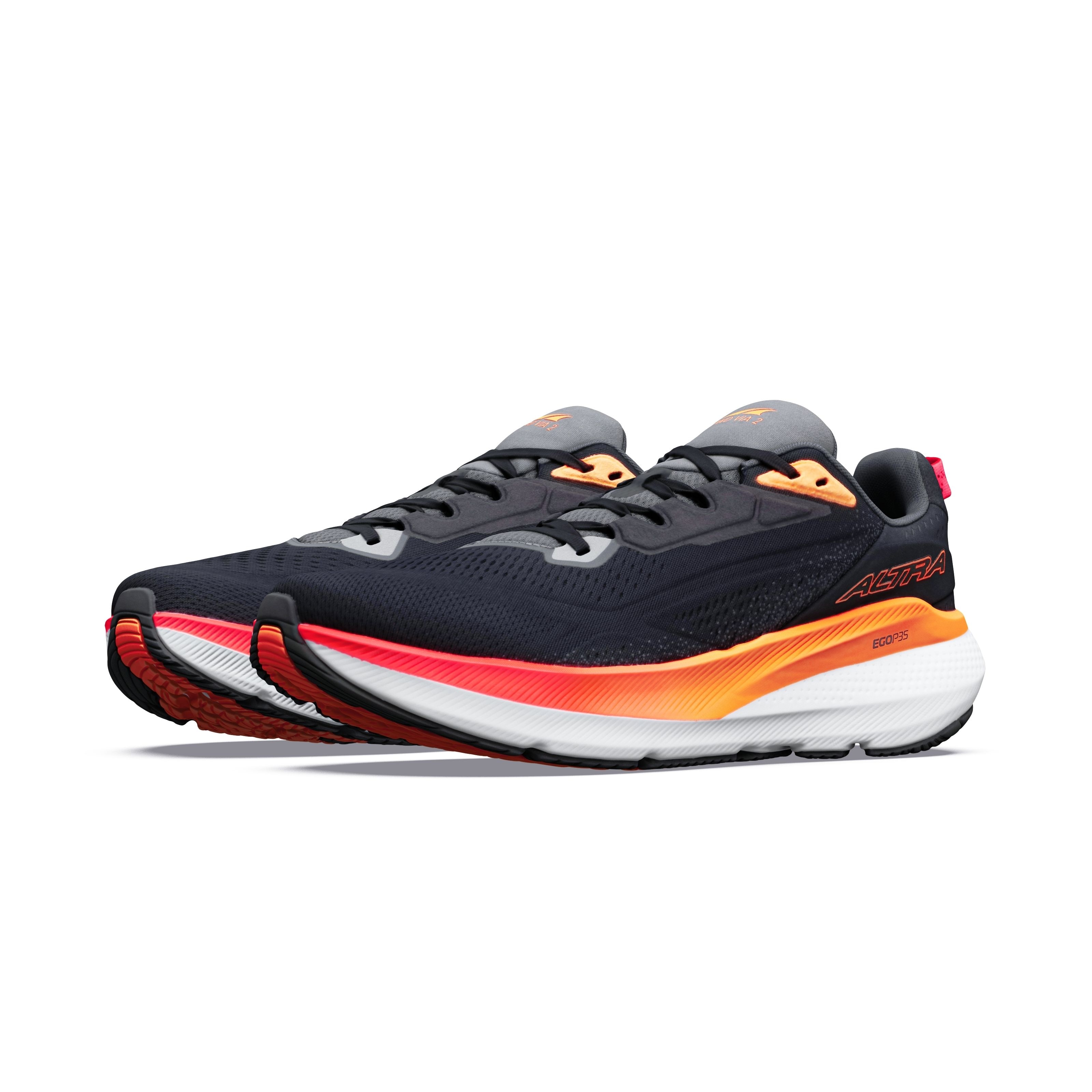 Zapatillas de running de hombre FWD Via 2 Altra - Negro / Naranja Negro / Naranja-5