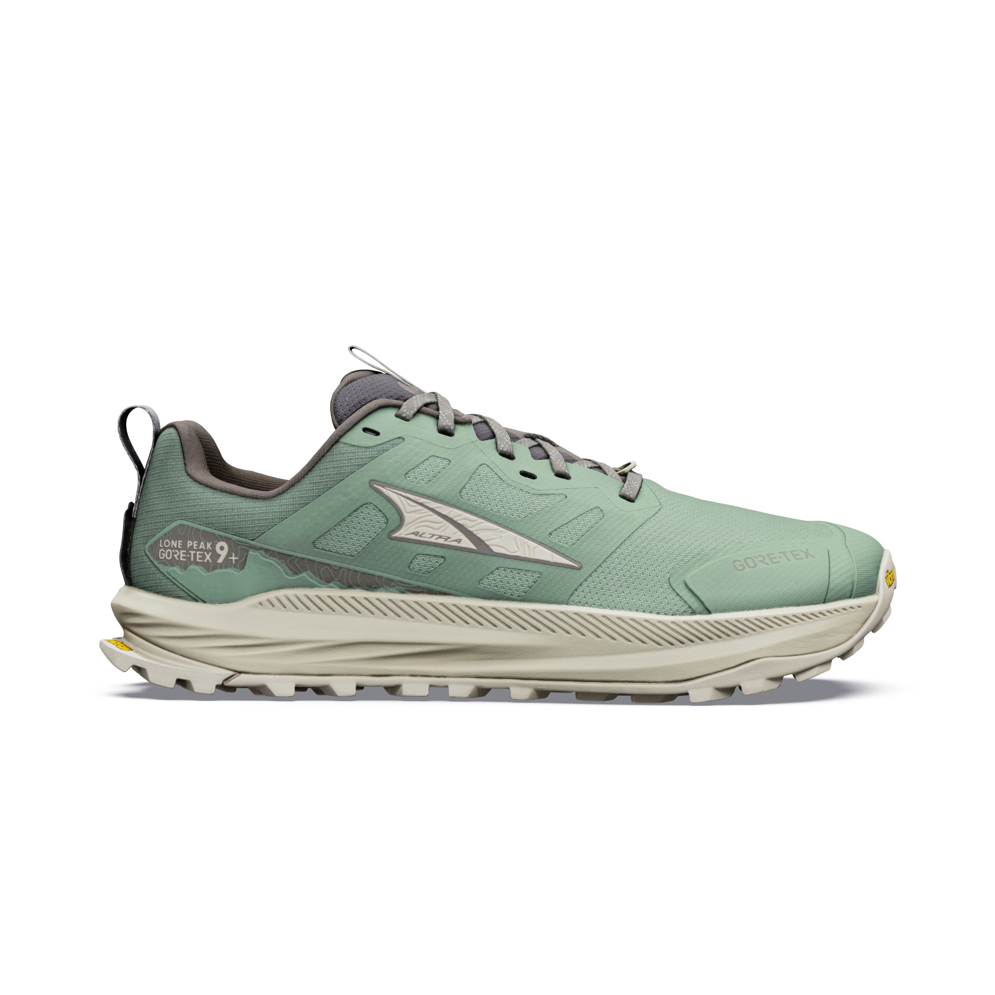 Altra Zapatillas de trail running de hombre Lone Peak 9+ Gore-Tex Verde Oliva