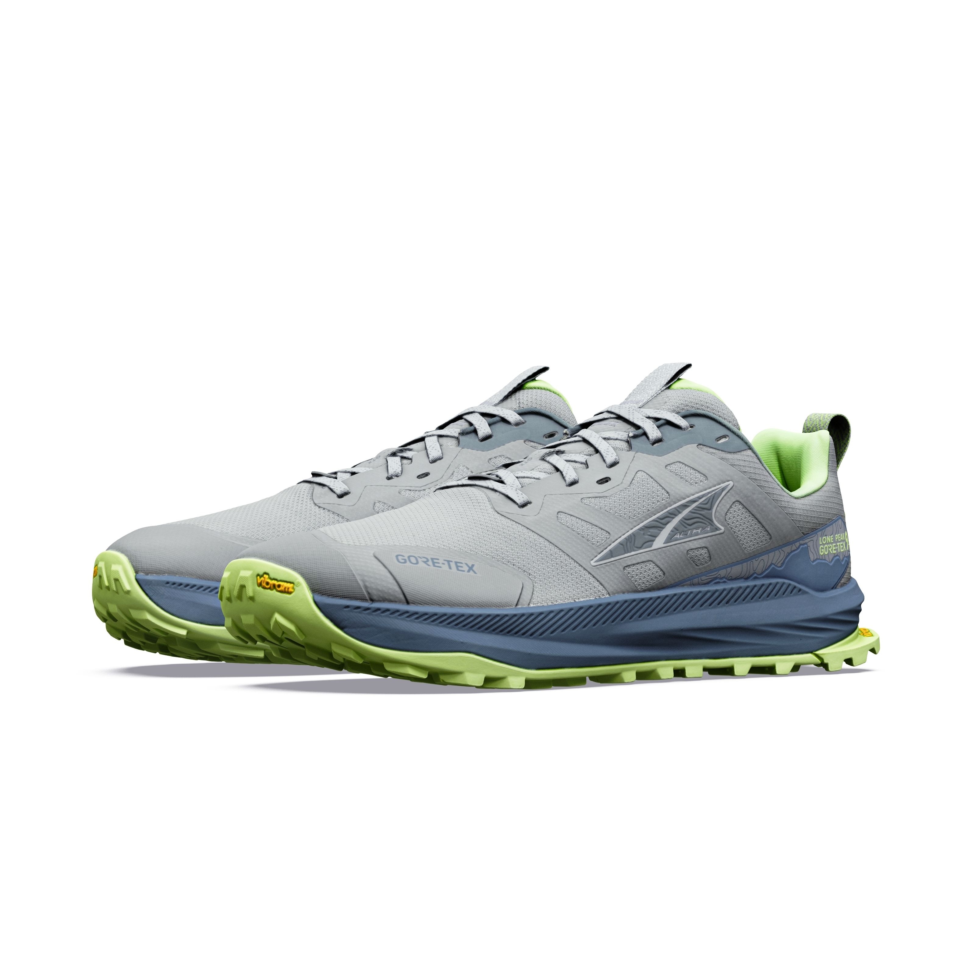 Zapatillas de trail running de hombre Lone Peak 9+ Gore-Tex Altra - Gris claro Gris claro-5