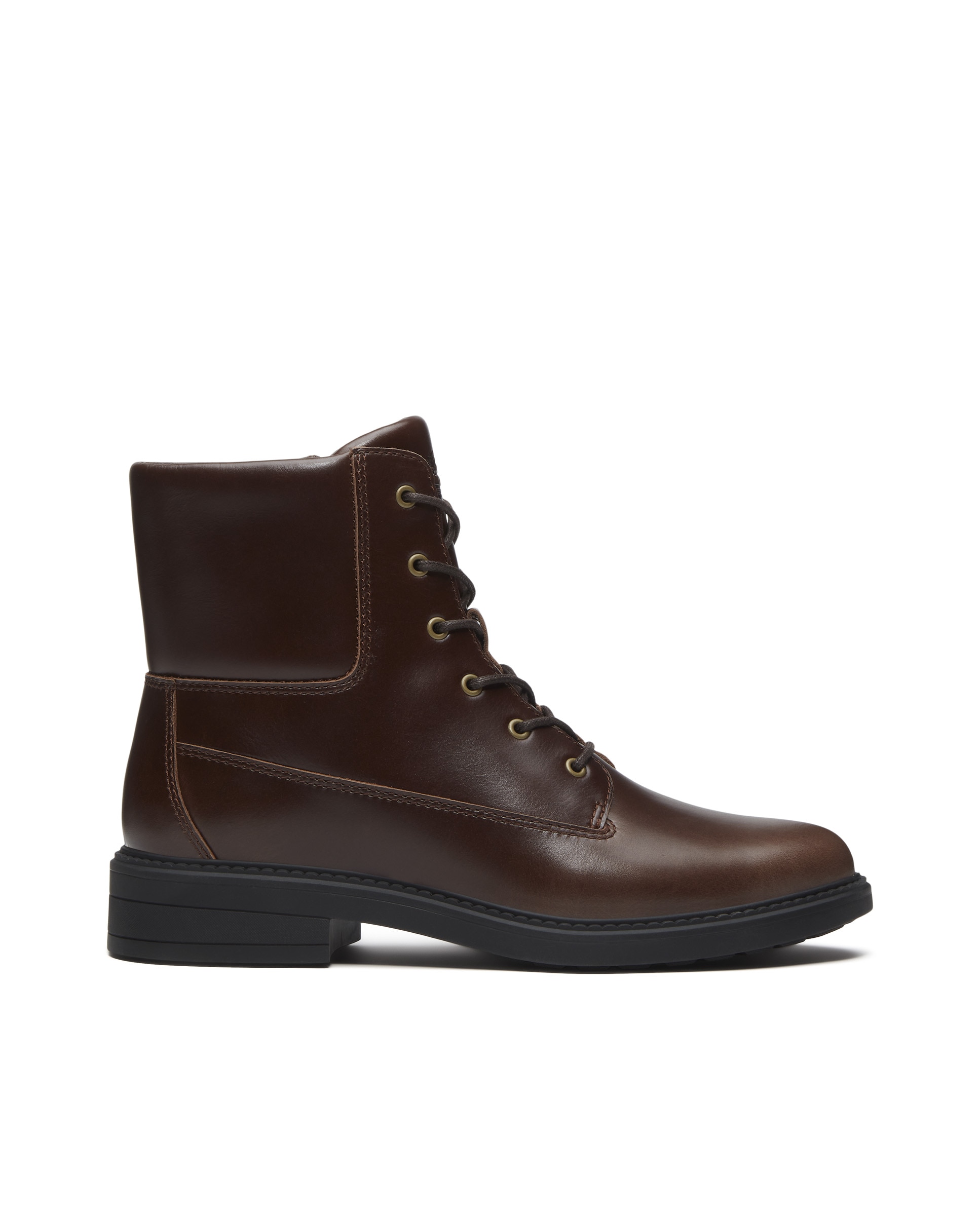 Imagen 0 de Botas de mujer en cuero premium impermeables Marrón oscuro