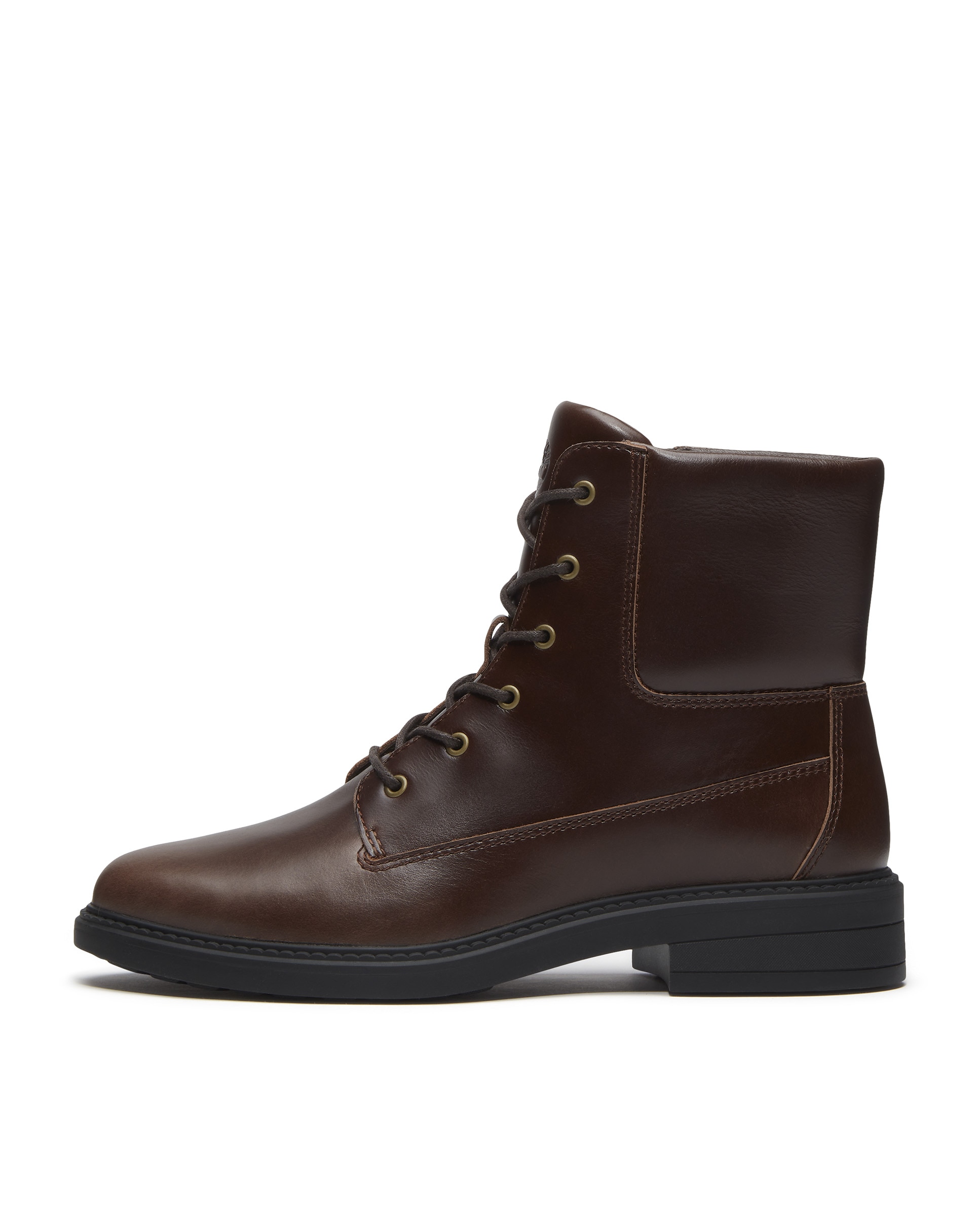 Botas de mujer en cuero premium impermeables - Timberland - Marrón oscuro Marrón oscuro-6