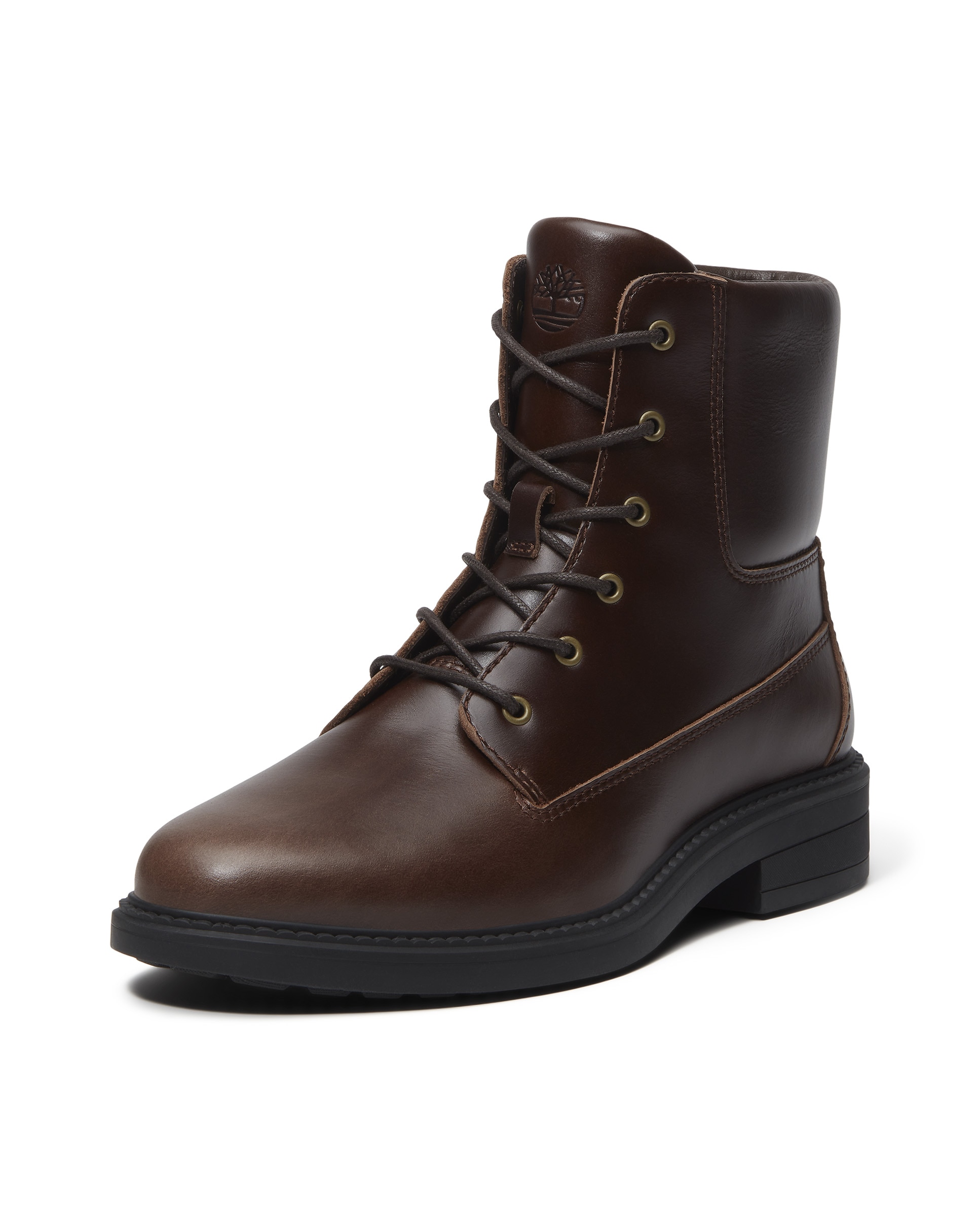 Botas de mujer en cuero premium impermeables - Timberland - Marrón oscuro Marrón oscuro-7