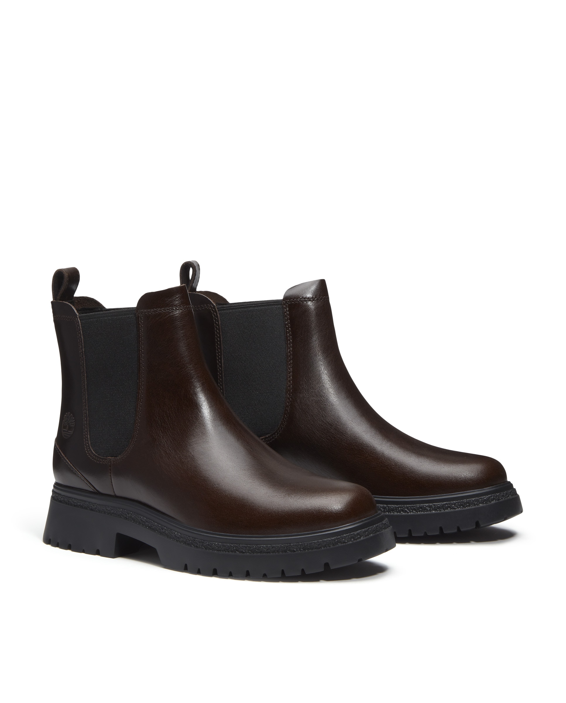 Botas chelsea de mujer en cuero premium - Timberland - Marrón oscuro Marrón oscuro-3