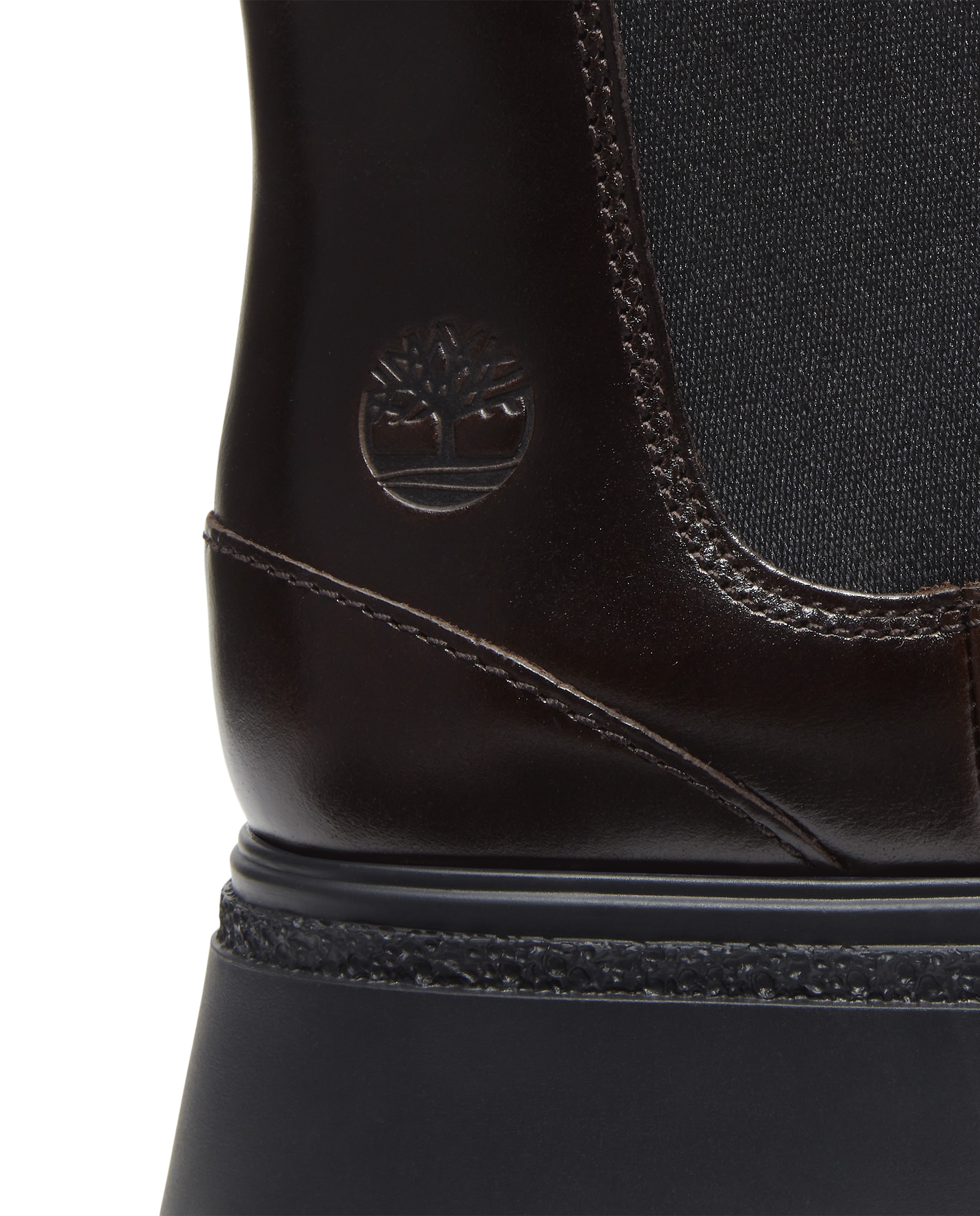 Botas chelsea de mujer en cuero premium - Timberland - Marrón oscuro Marrón oscuro-5