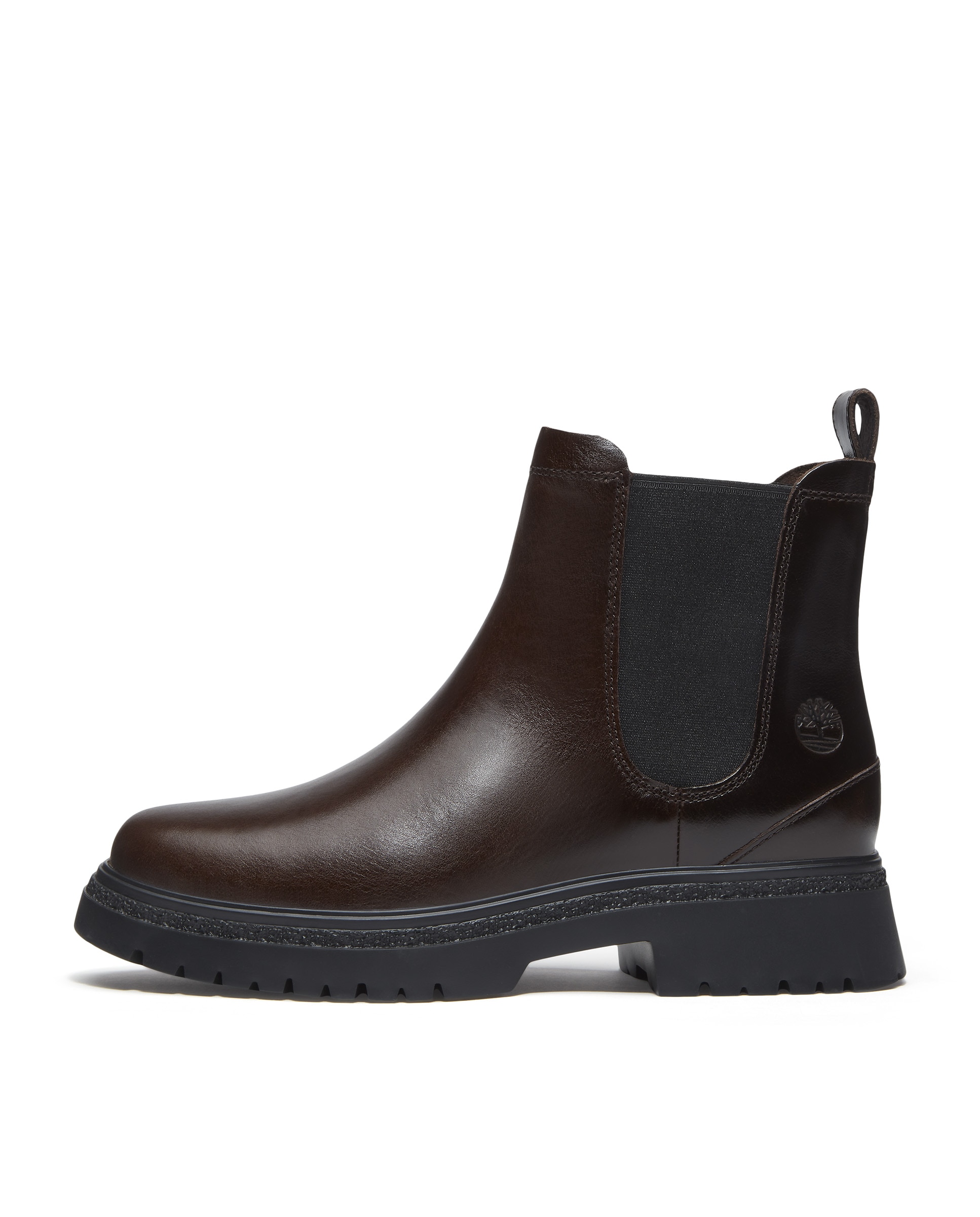Botas chelsea de mujer en cuero premium - Timberland - Marrón oscuro Marrón oscuro-6