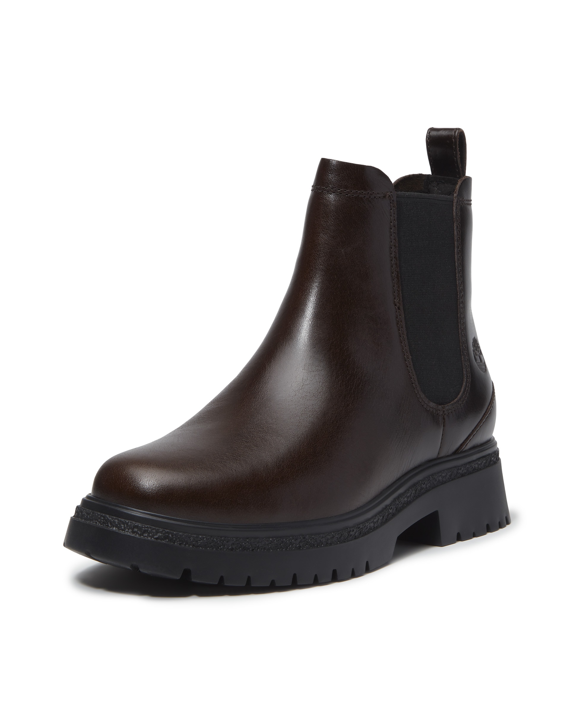 Botas chelsea de mujer en cuero premium - Timberland - Marrón oscuro Marrón oscuro-7