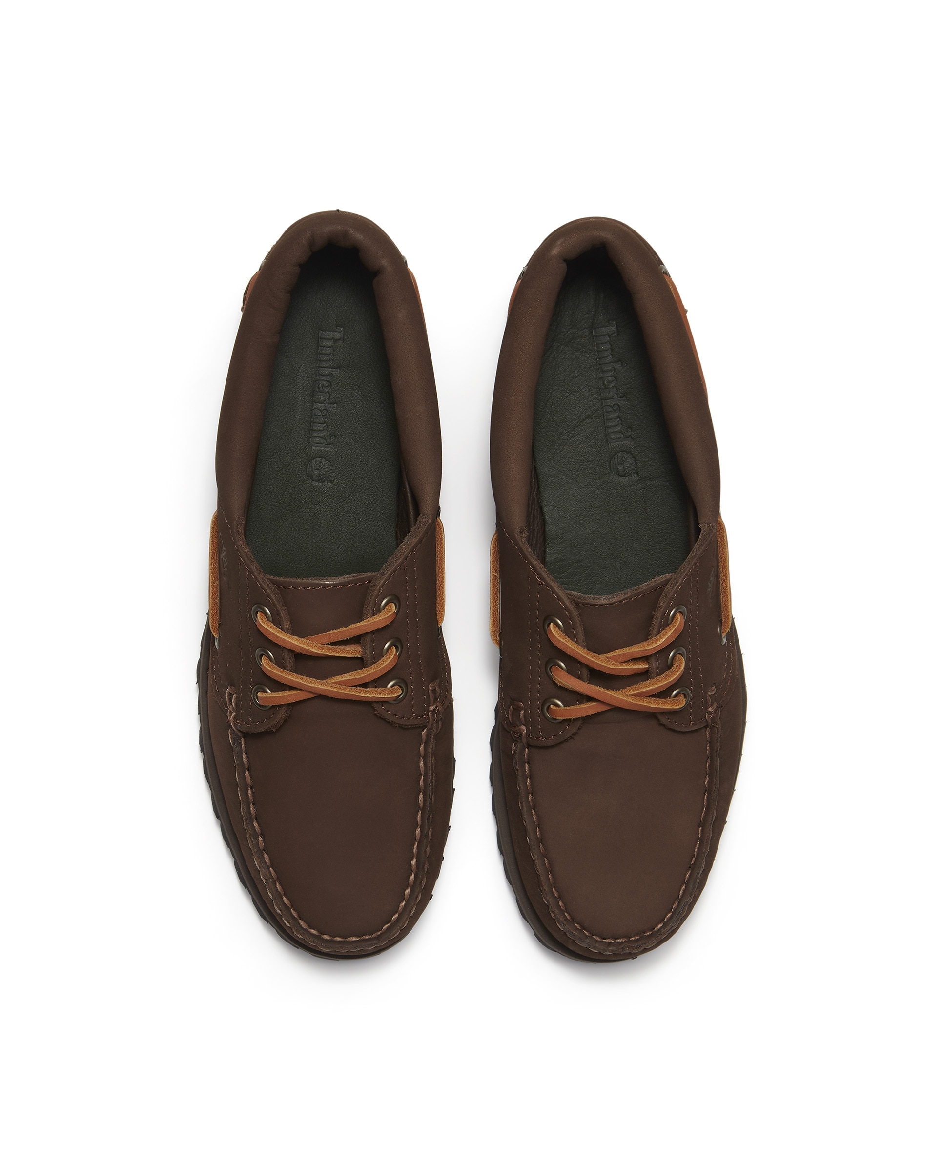 Imagen 3 de Náuticos de mujer con 3 ojales timberland® authentic - Marrón oscuro Marrón oscuro
