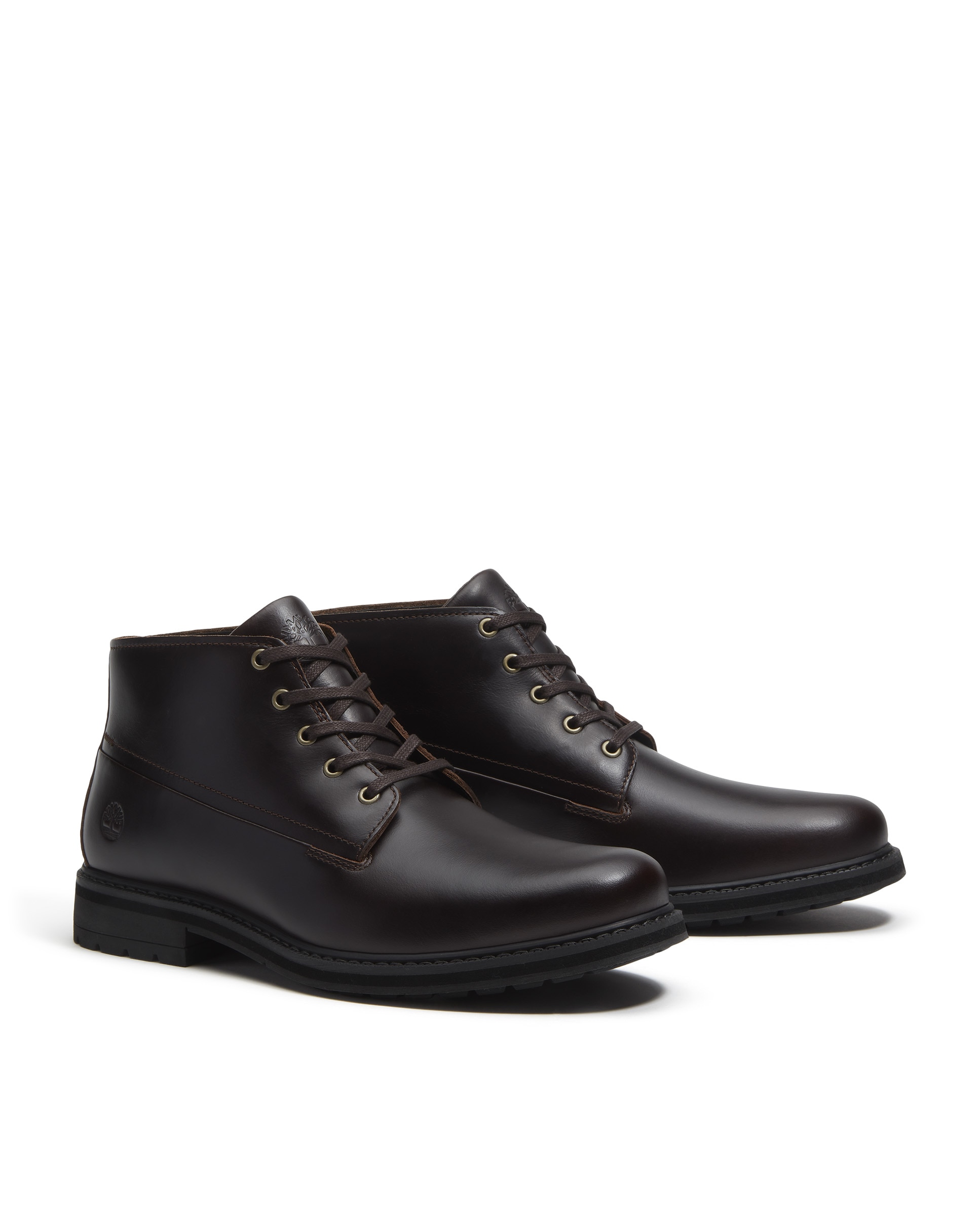 Botas chukka impermeables de hombre en cuero premium máxima amortiguación - Timberland - Marrón oscuro Marrón oscuro-4