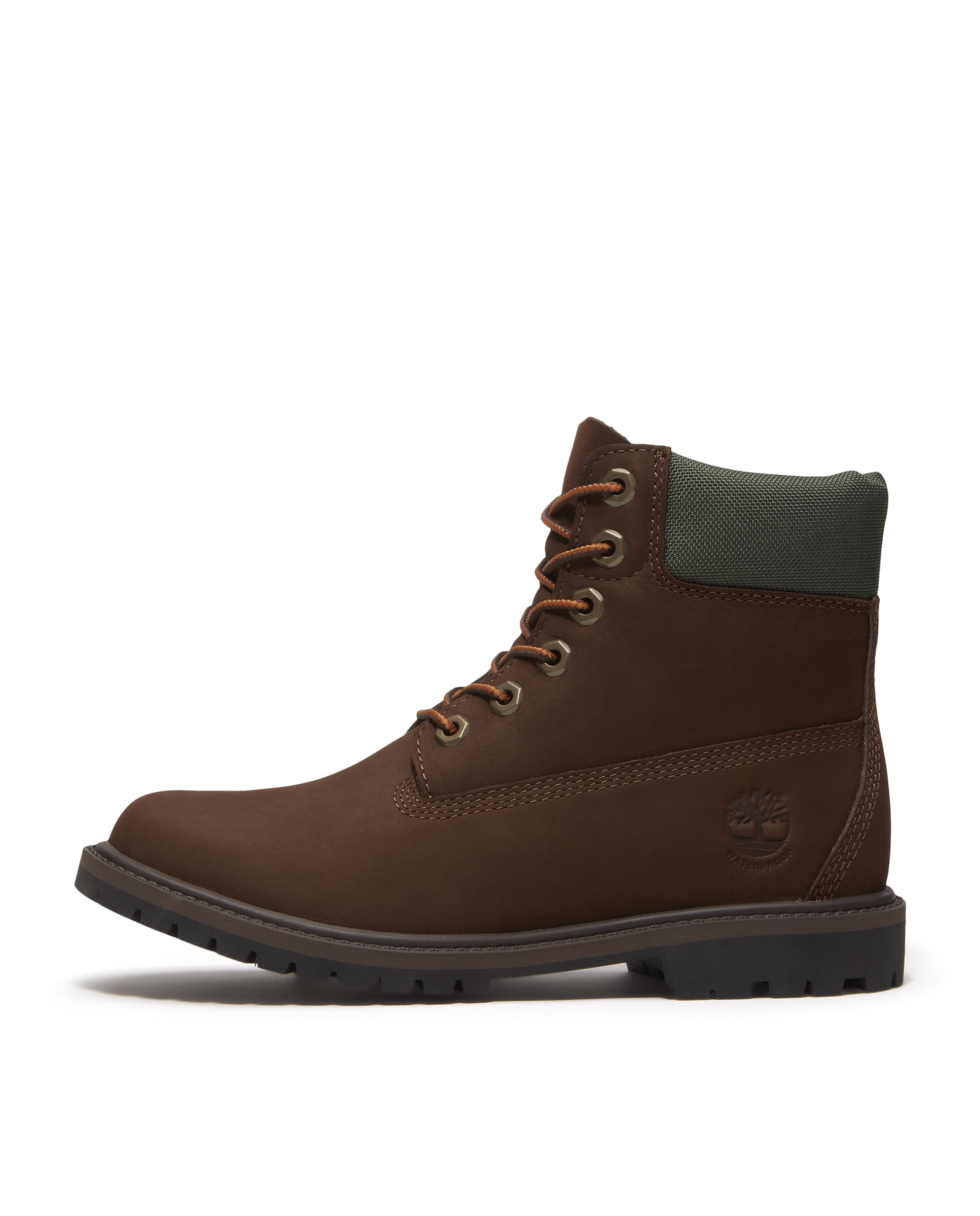 Botas impermeables de mujer en cuero premium - Timberland - Marrón oscuro Marrón oscuro-6