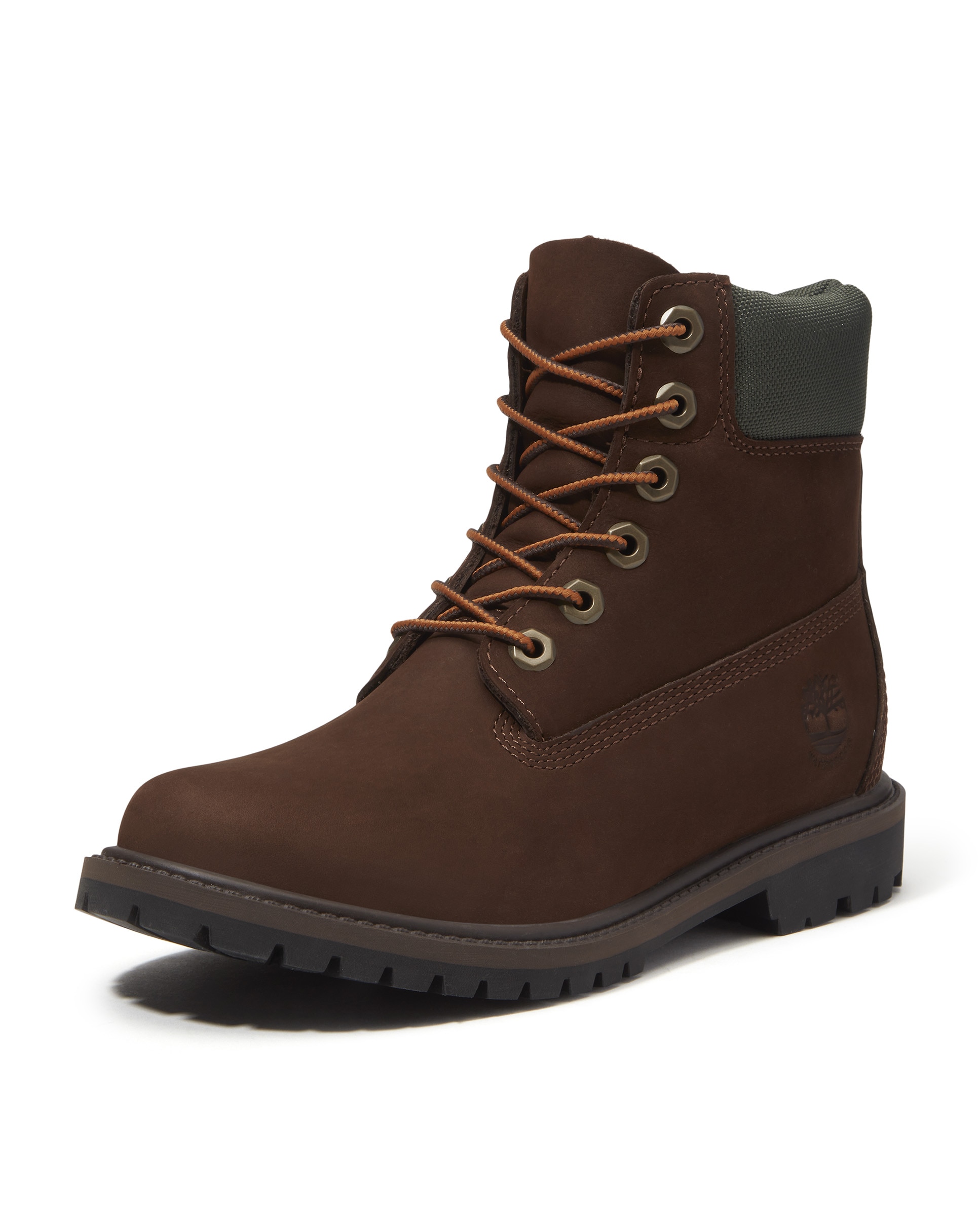 Botas impermeables de mujer en cuero premium - Timberland - Marrón oscuro Marrón oscuro-7