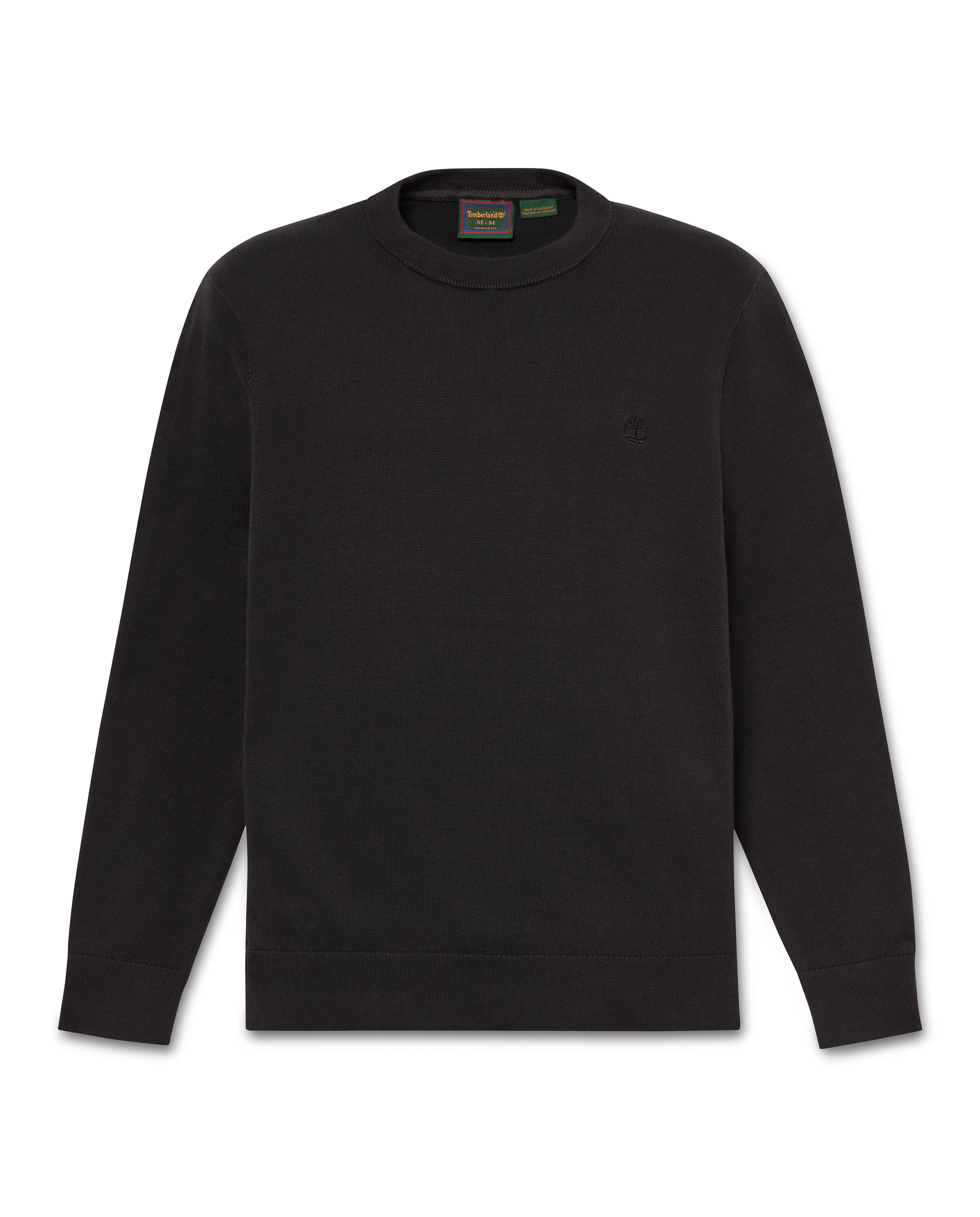 Jersey de hombre de cuello redondo de algodón williams river - Timberland - Negro Negro-5