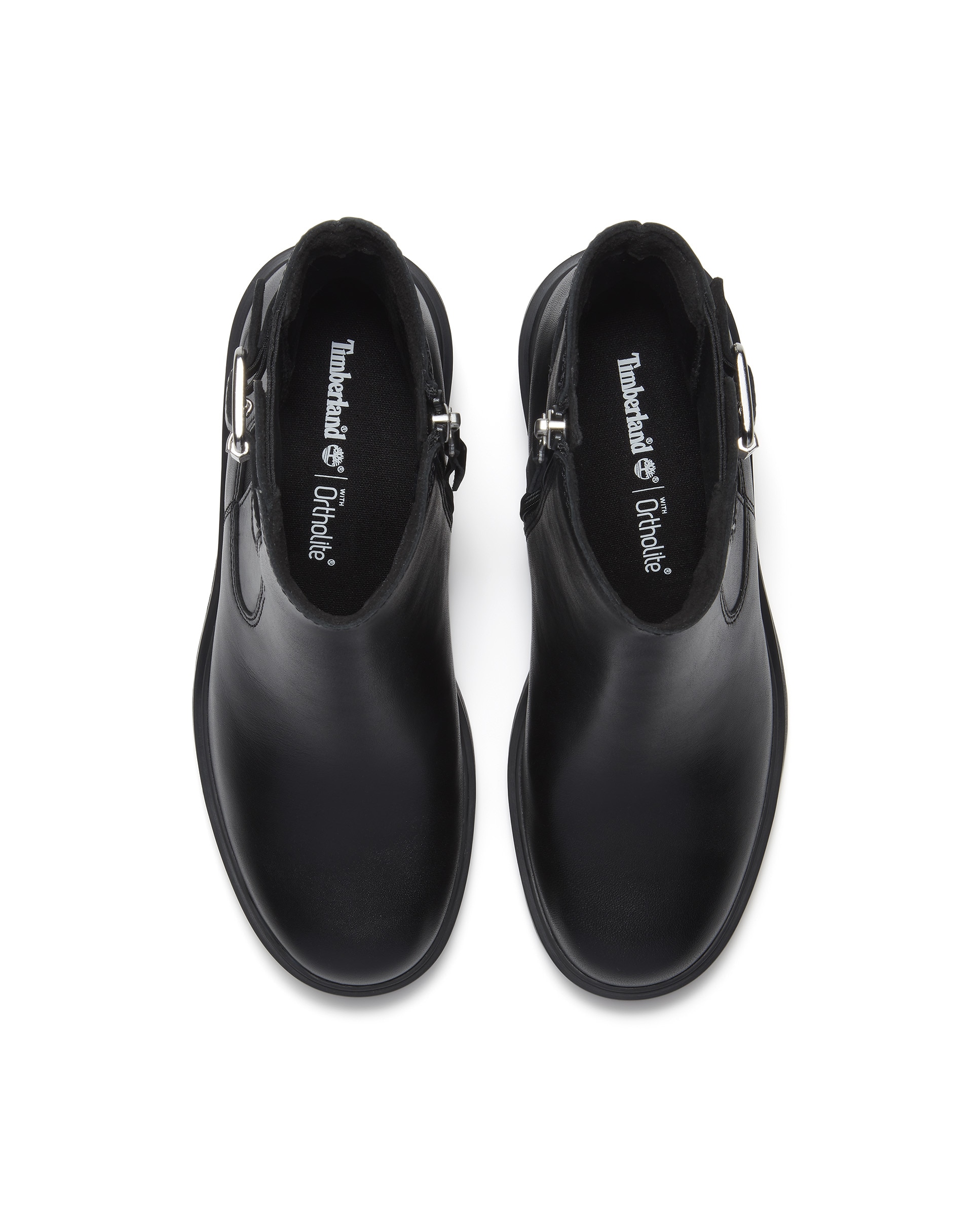 Botas chelsea de mujer en cuero premium - Timberland - Negro Negro-3