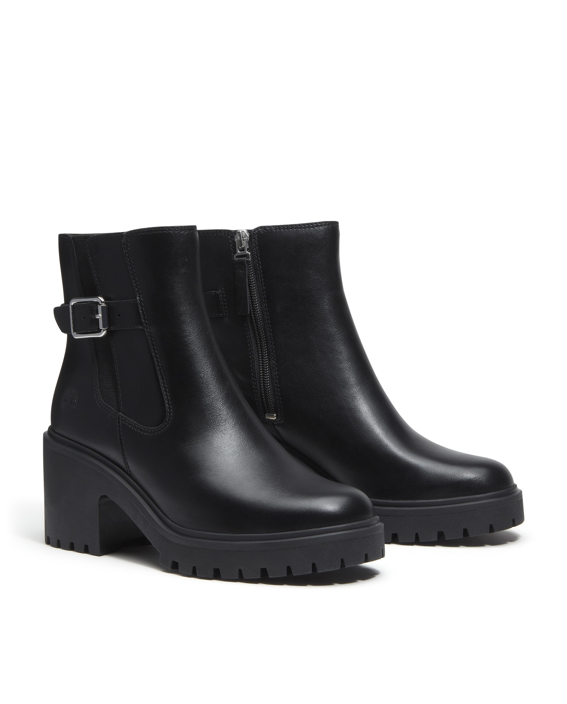 Botas chelsea de mujer en cuero premium - Timberland - Negro Negro-4