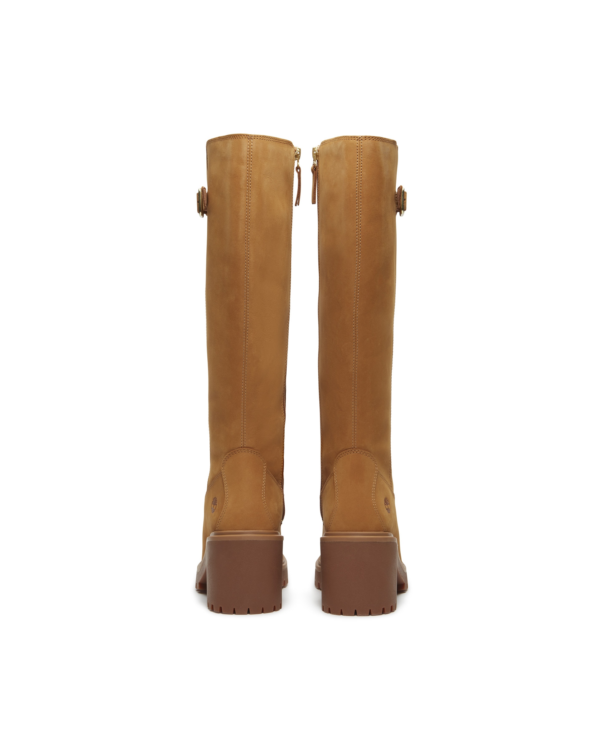 Botines con cremallera de mujer en cuero premium - Timberland - Amarillo Amarillo-5