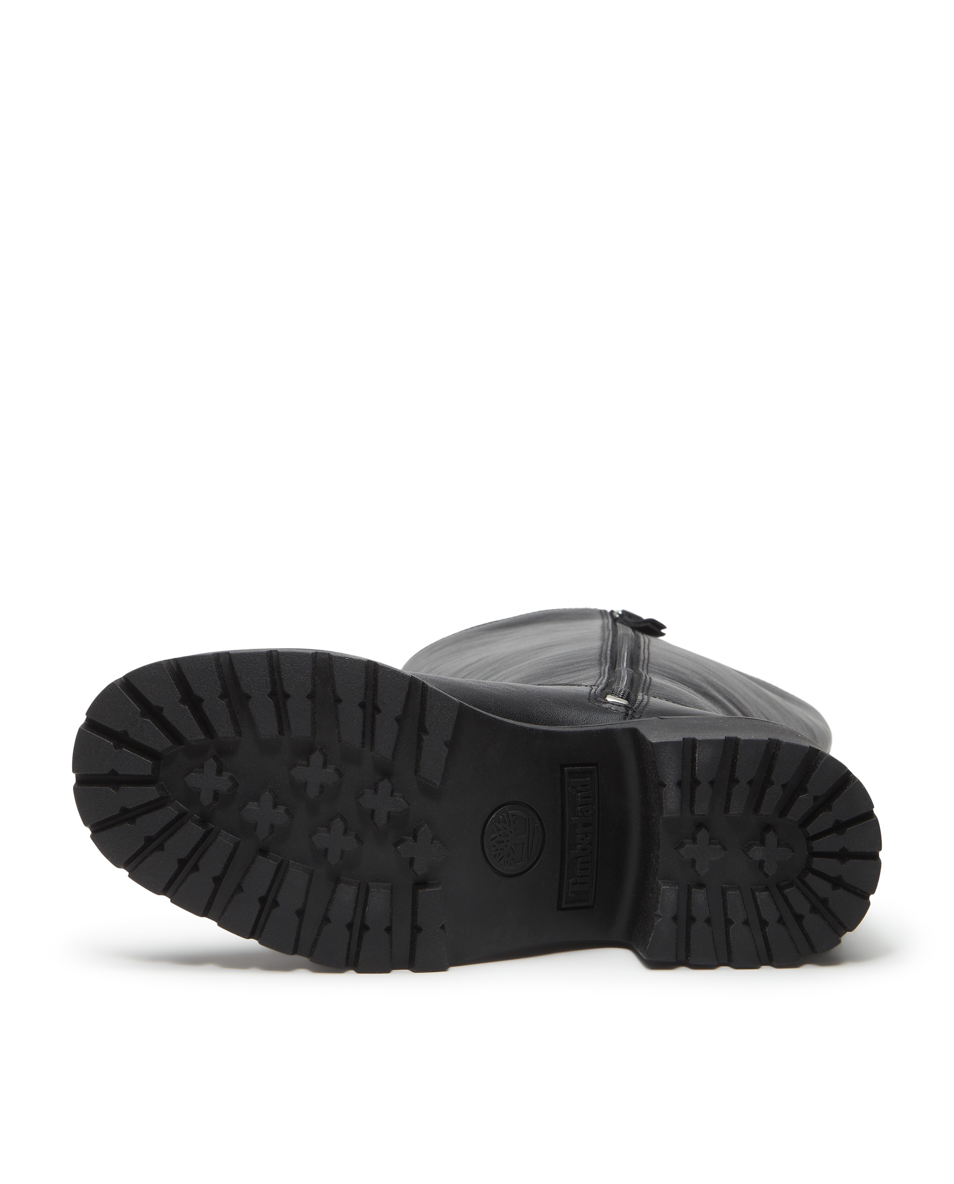 Botines con cremallera de mujer en cuero premium - Timberland - Negro Negro-2