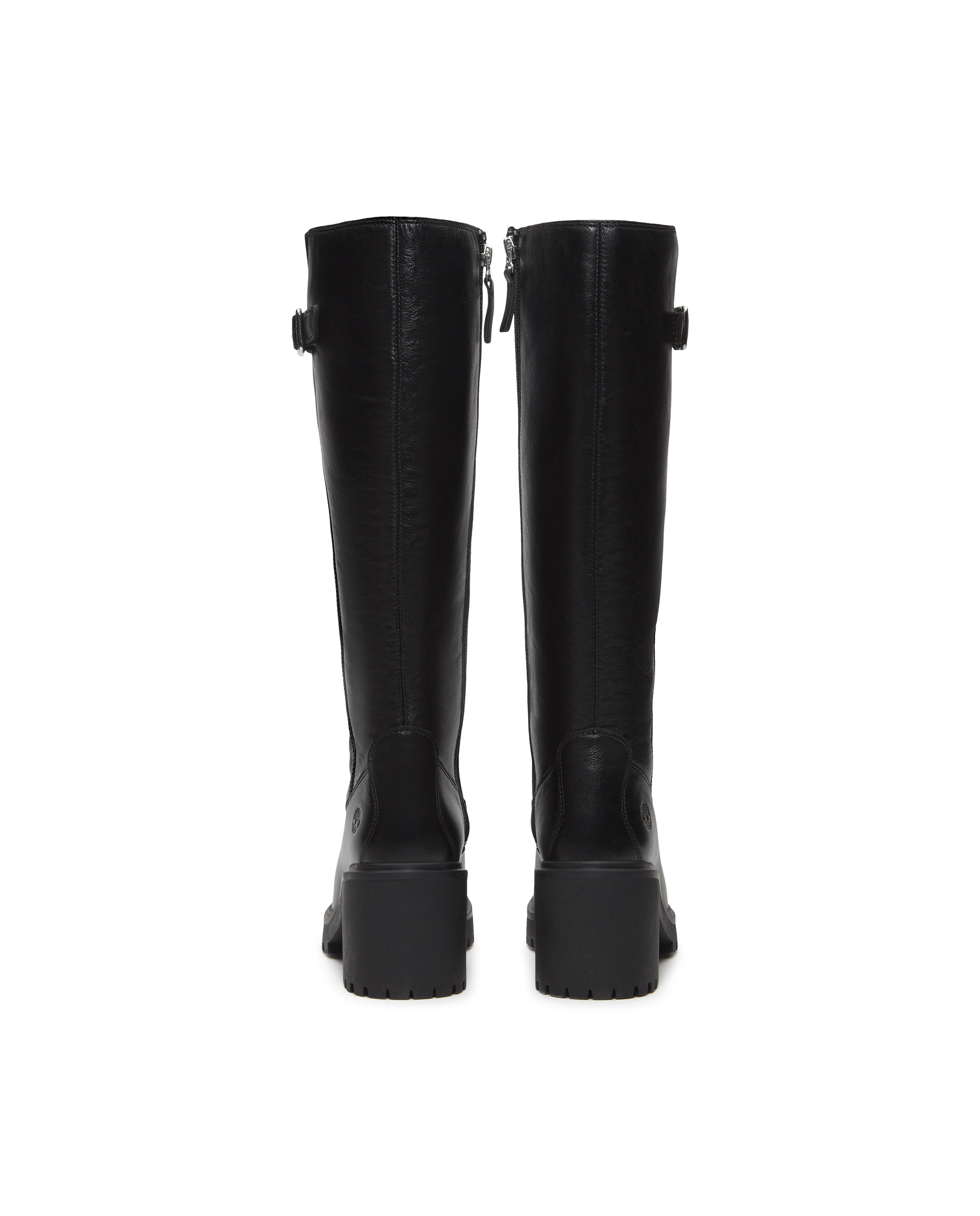 Botines con cremallera de mujer en cuero premium - Timberland - Negro Negro-5