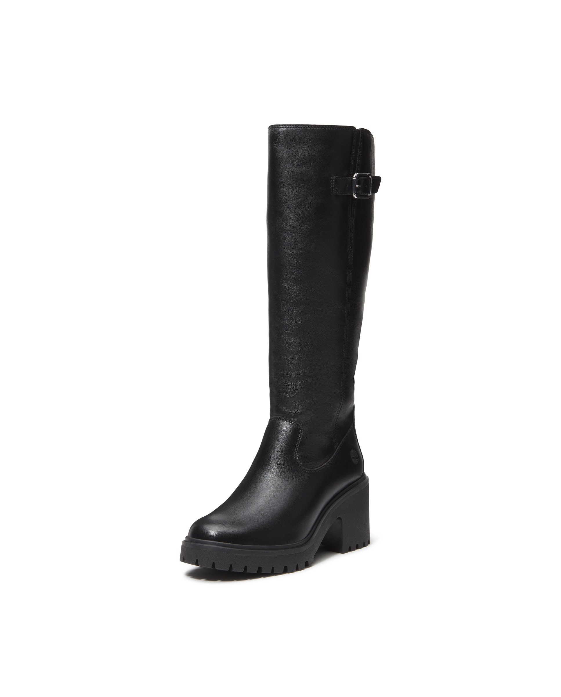 Botines con cremallera de mujer en cuero premium - Timberland - Negro Negro-8