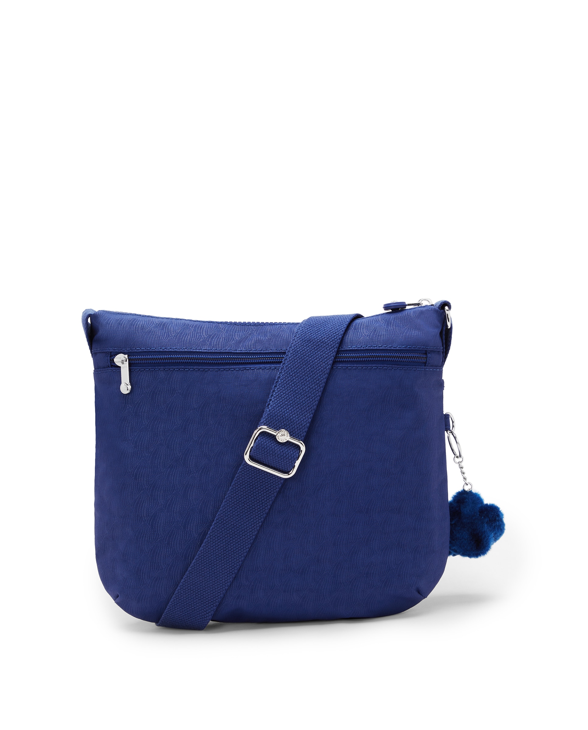 Bandolera de mujer con cremallera y asa regulable - Kipling - Azul índigo Azul índigo-3