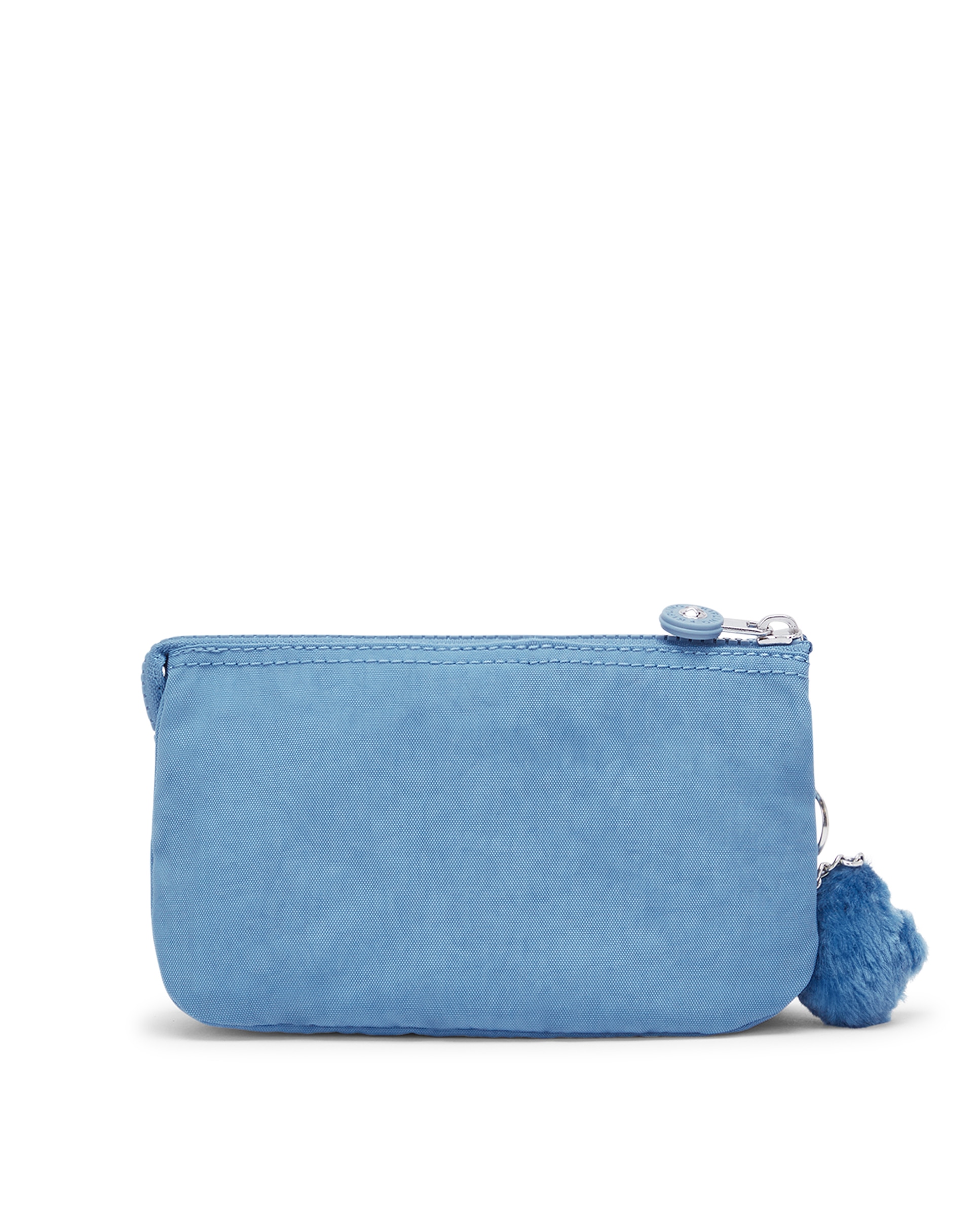 Monedero grande de mujer con cremallera y llavero - Kipling - Azul celeste Azul celeste-3