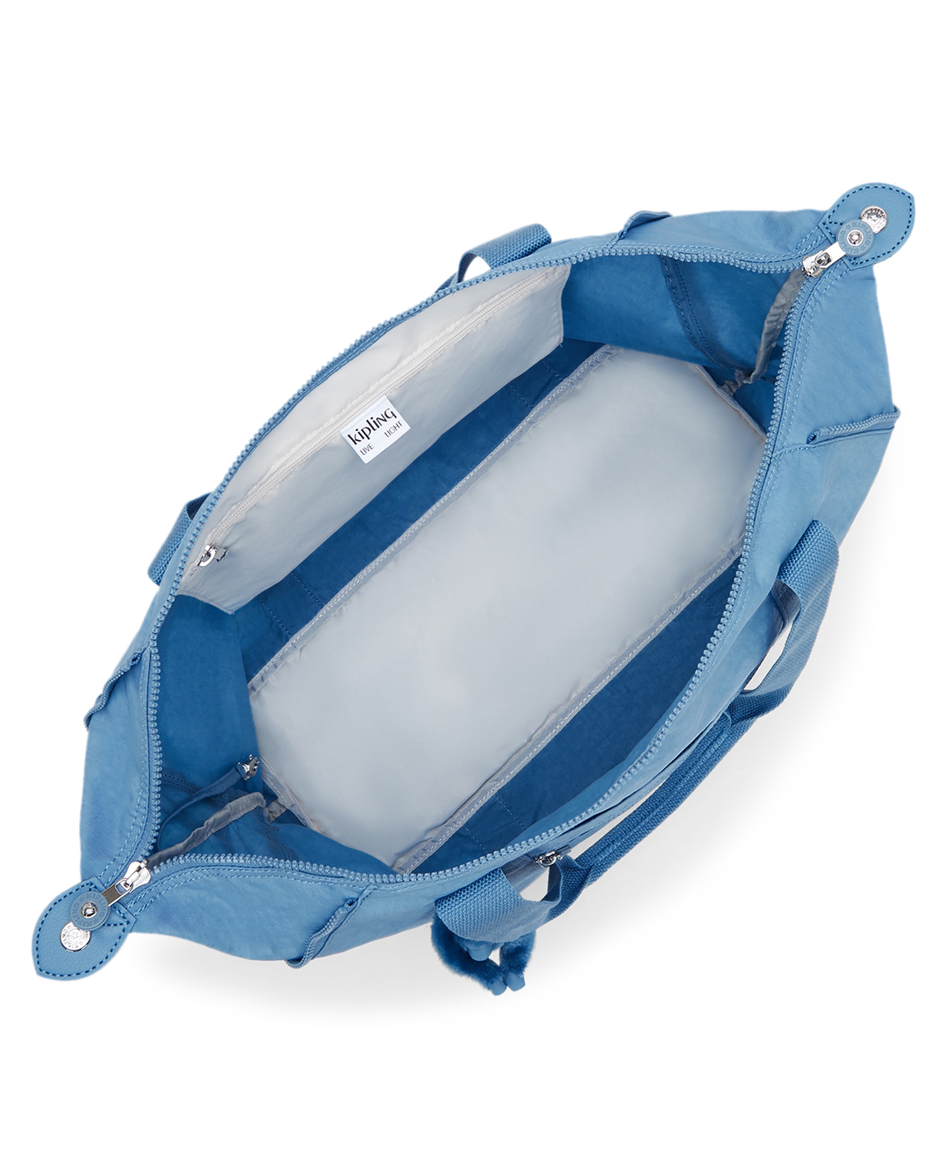 Shopper de viaje con funda para carrito - Kipling - Azul celeste Azul celeste-2