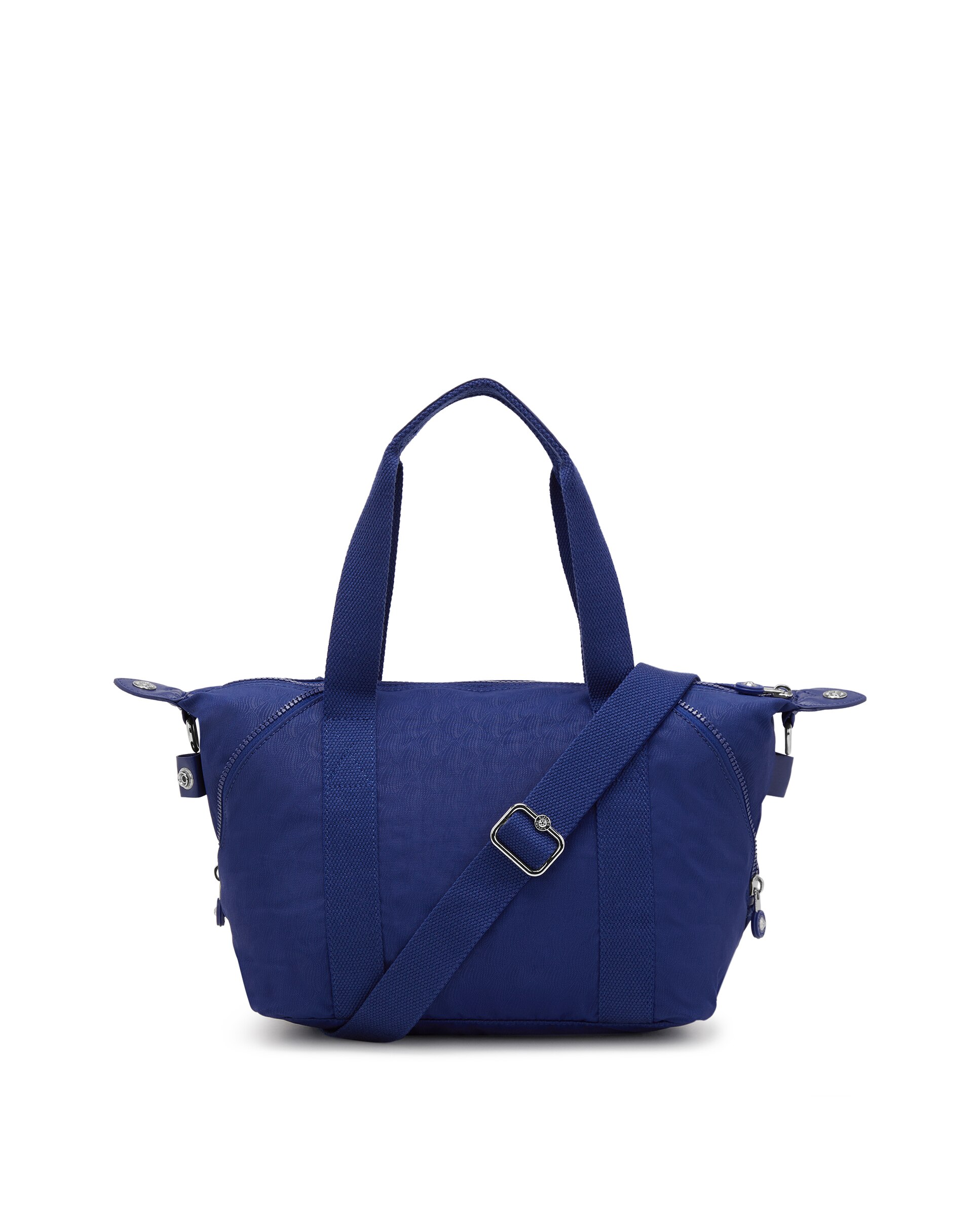 Shopper pequeño con cremallera y asa bandolera extraíble - Kipling - Azul índigo Azul índigo-3