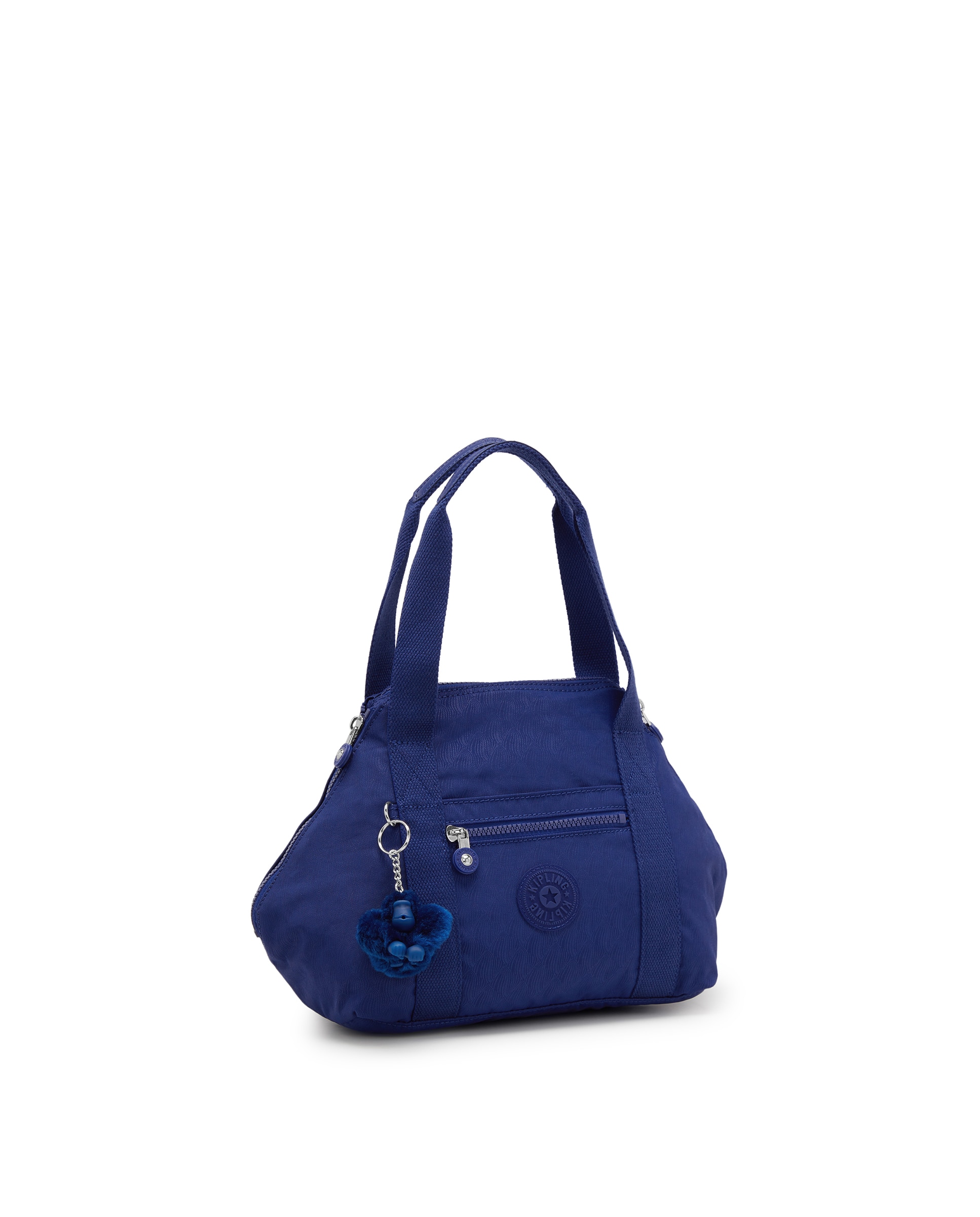 Shopper pequeño con cremallera y asa bandolera extraíble - Kipling - Azul índigo Azul índigo-5