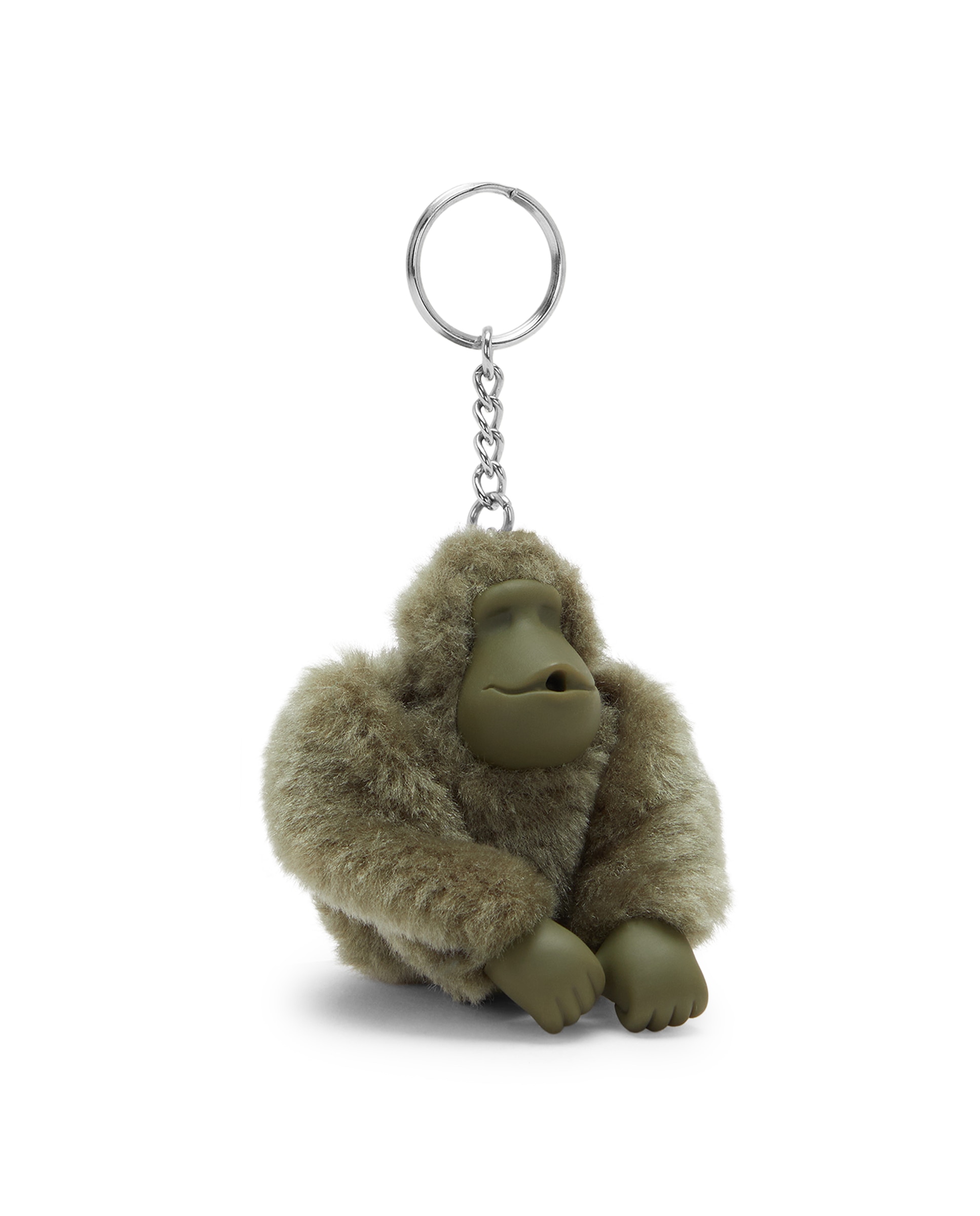 Llavero mediano en forma de mono de peluche - Kipling - Verde Oliva Verde Oliva-2