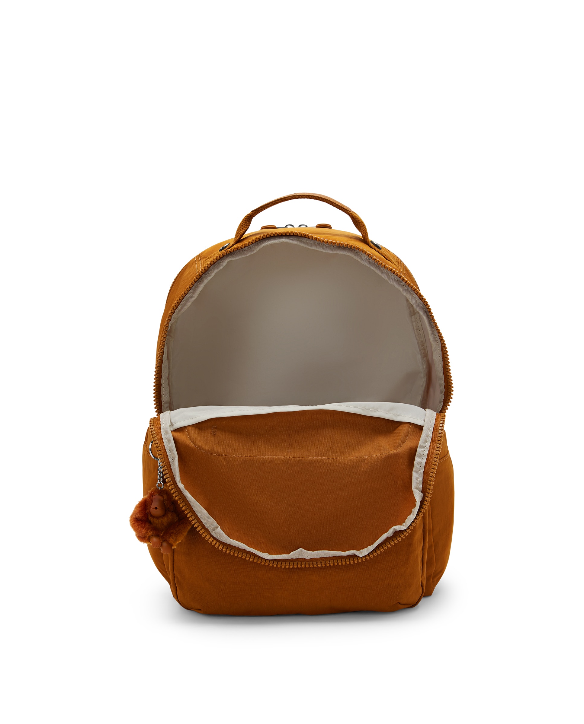Mochila grande de mujer con compartimento para portátil - Kipling - Canela Canela-2