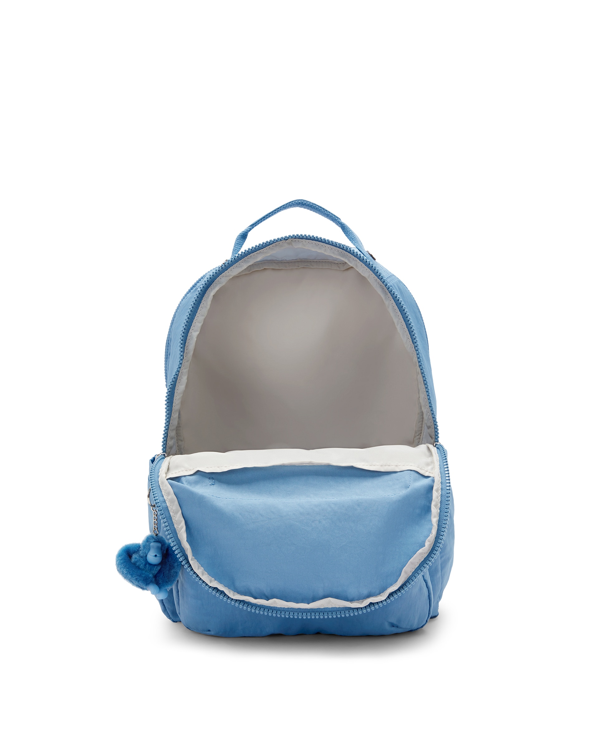 Mochila grande de mujer con compartimento para portátil - Kipling - Azul celeste Azul celeste-2