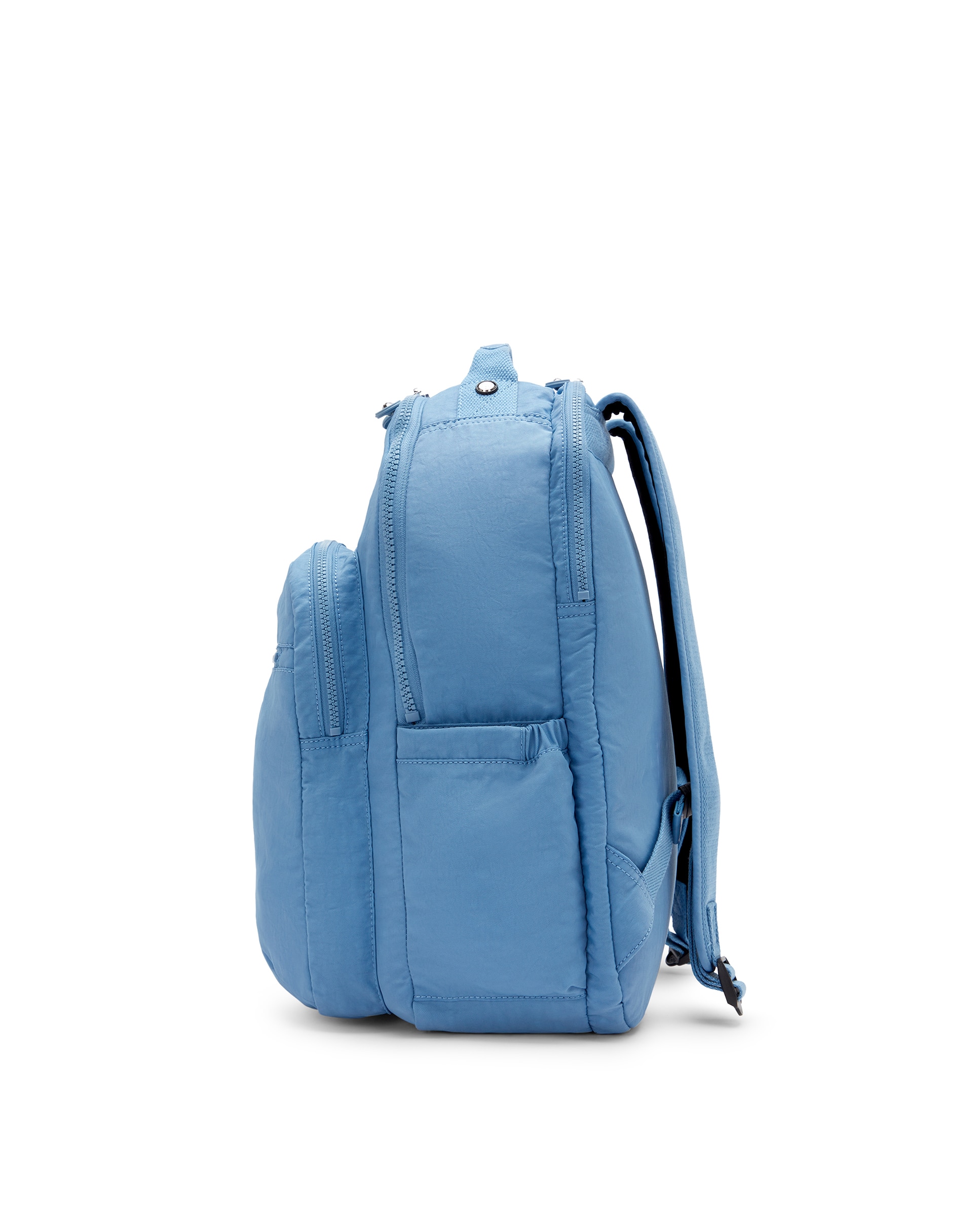 Mochila grande de mujer con compartimento para portátil - Kipling - Azul celeste Azul celeste-7