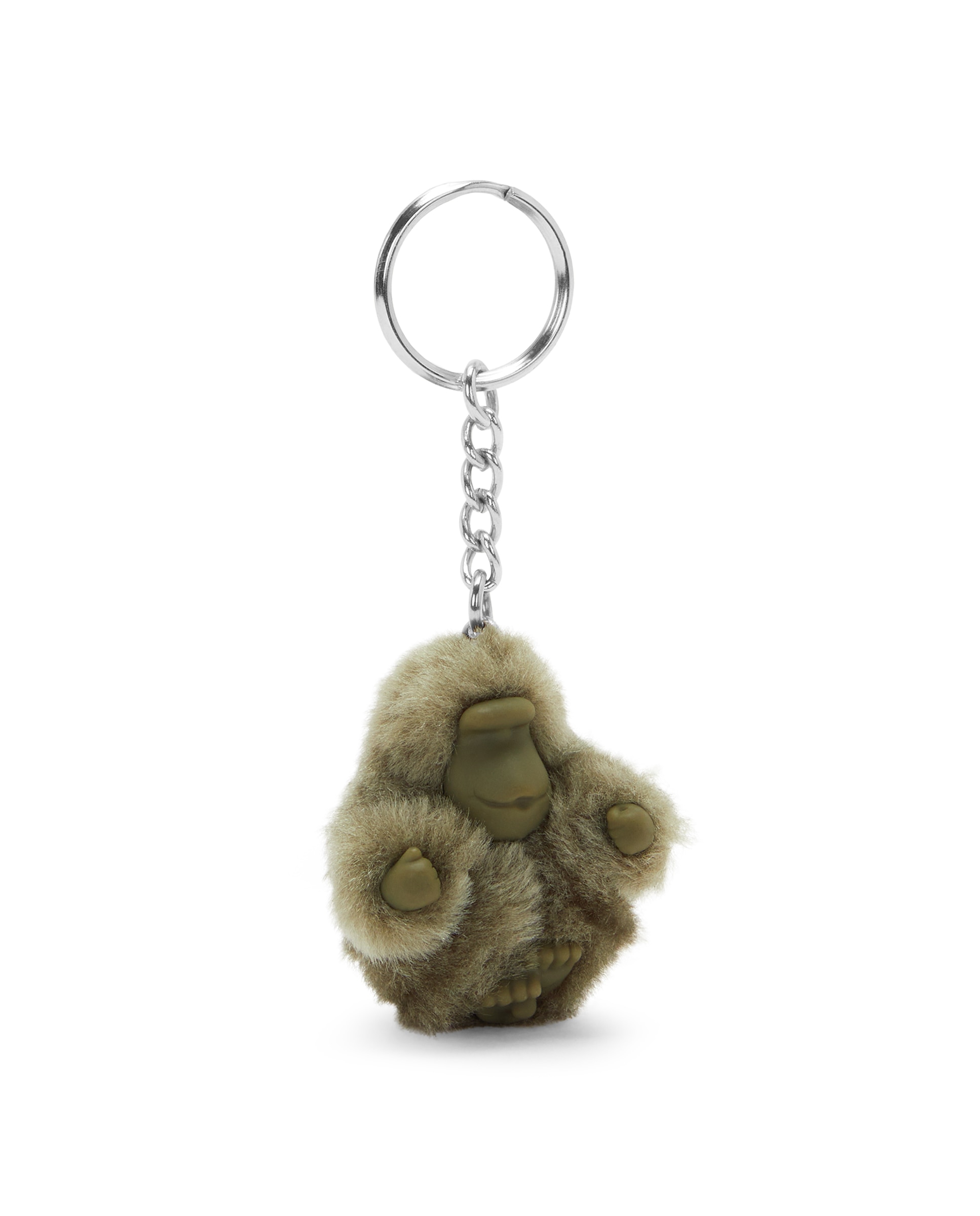 Imagen 2 de Llavero monkeyclip xs kh extra pequeño en forma de mono de peluche - Kipling - Verde Oliva Verde Oliva