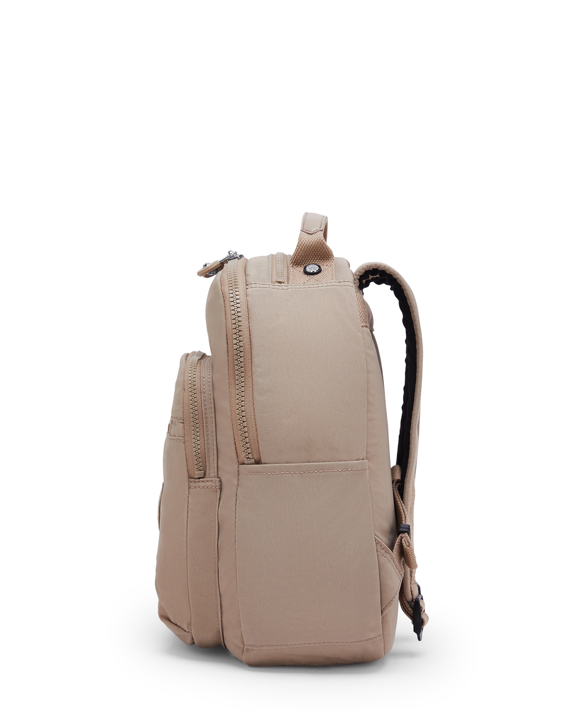 Mochila pequeña de mujer con protección para tablet - Kipling - Beige Beige-6