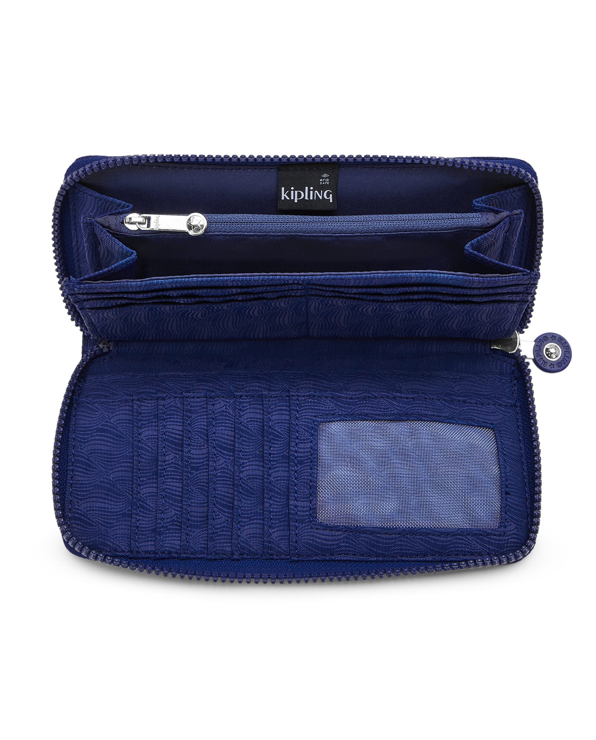 Cartera grande de mujer con ranuras para tarjetas - Kipling - Azul índigo Azul índigo-2