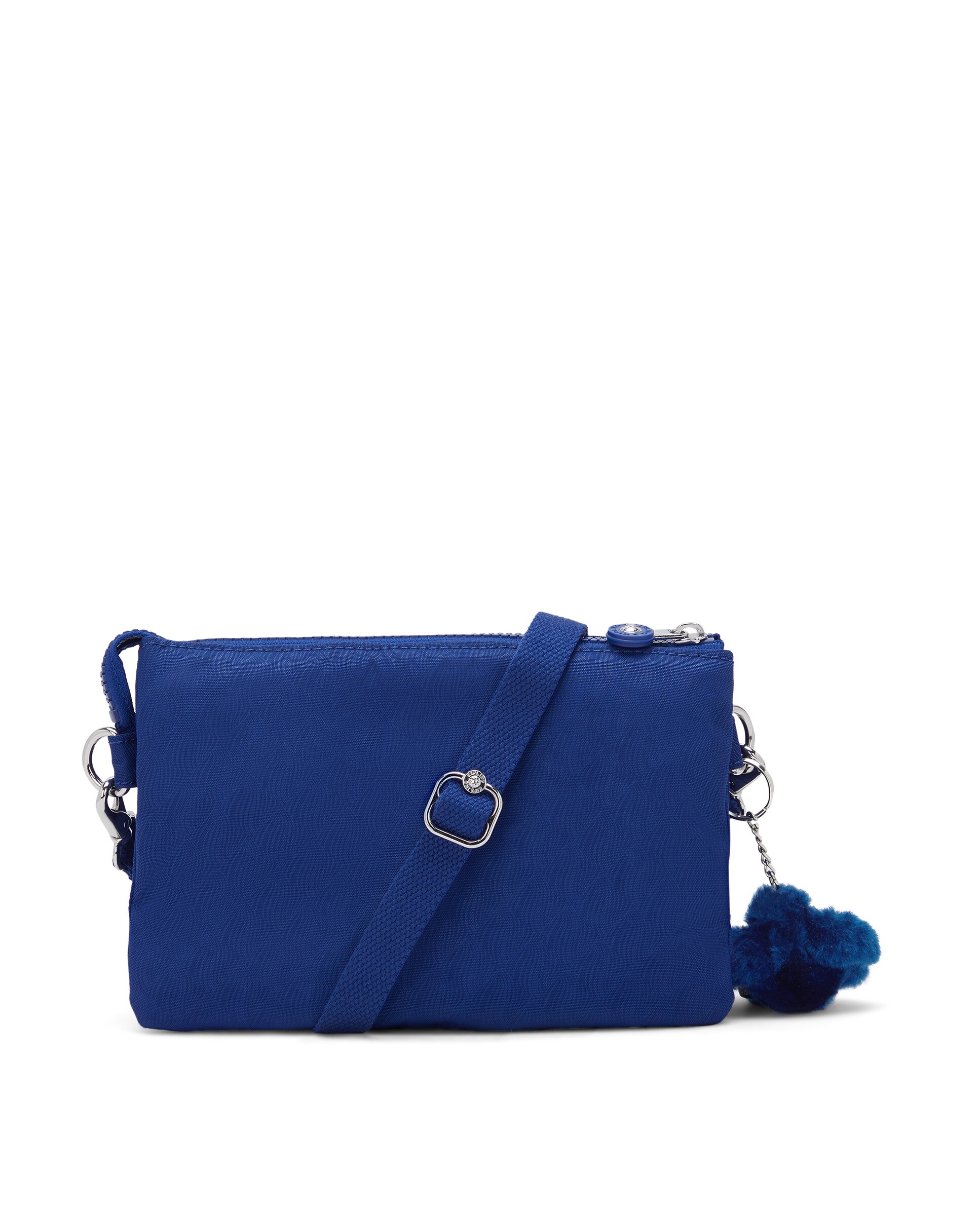 Bandolera pequeña de mujer con cremallera y asa regulable - Kipling - Azul índigo Azul índigo-3