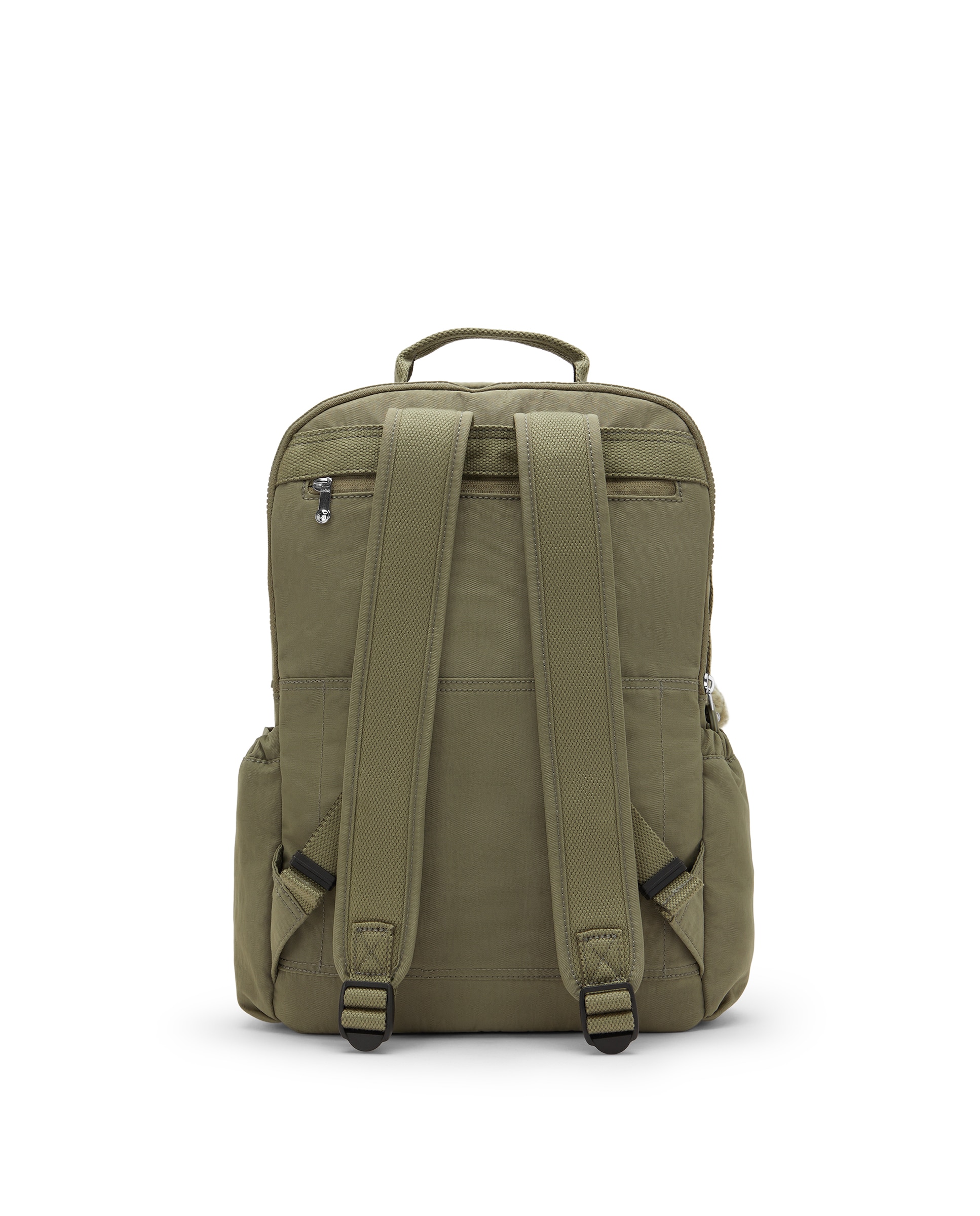 Mochila grande de mujer con compartimento para portátil - Kipling - Verde Oliva Verde Oliva-3