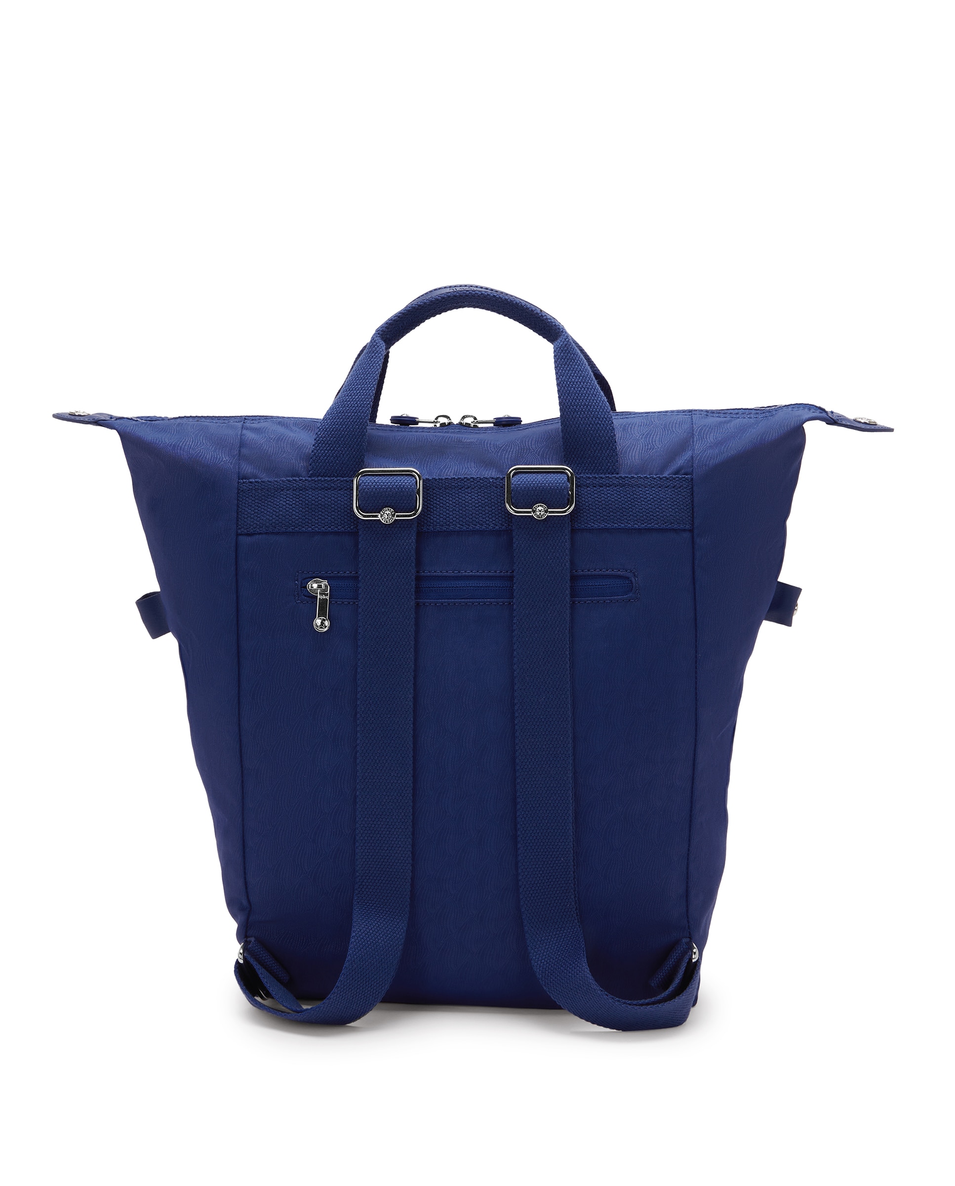 Mochila mediana de mujer con asa de mano y compartimento para portátil - Kipling - Azul índigo Azul índigo-3