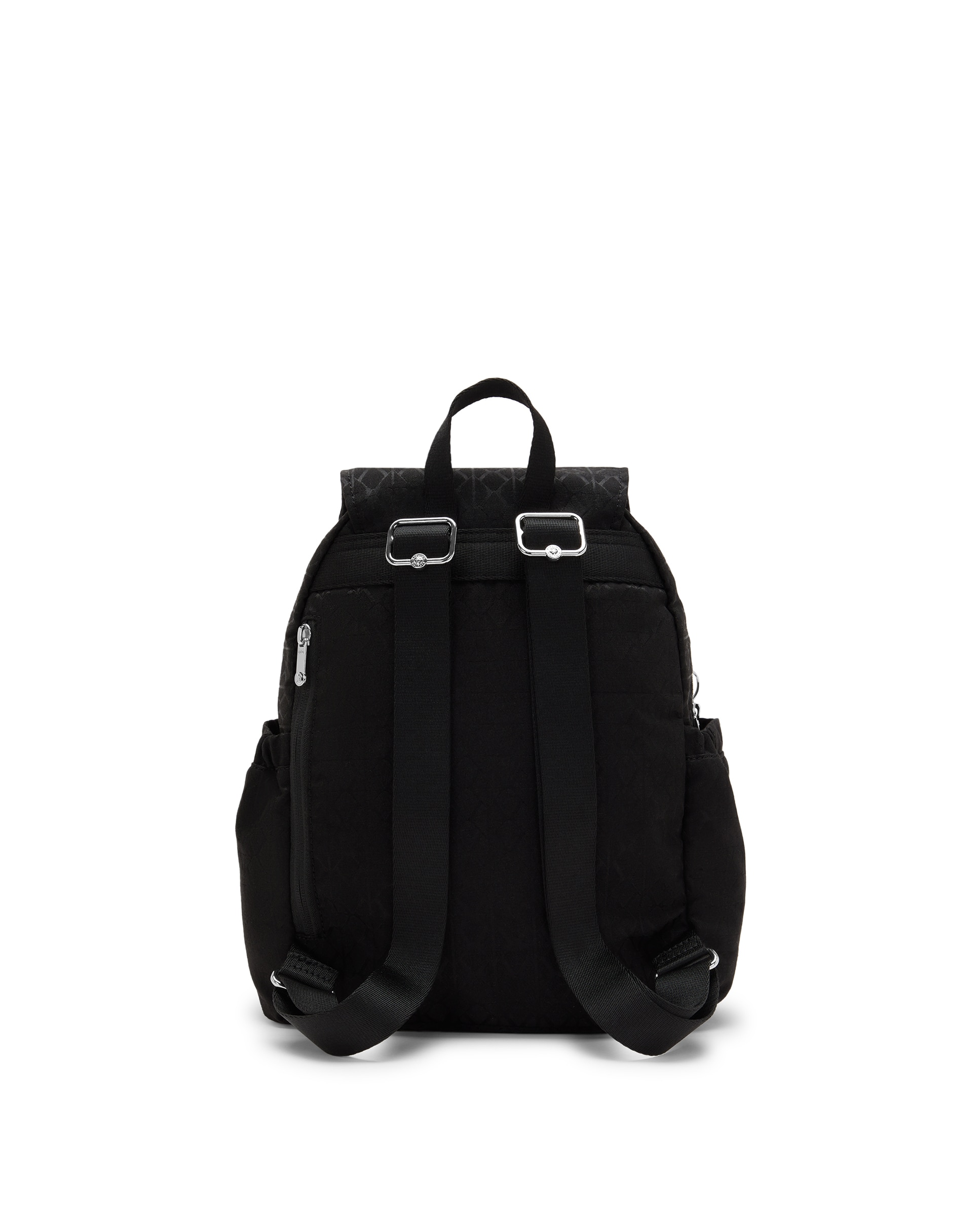 Mochila pequeña de mujer con bolsillos externos - Kipling - Negro Negro-3