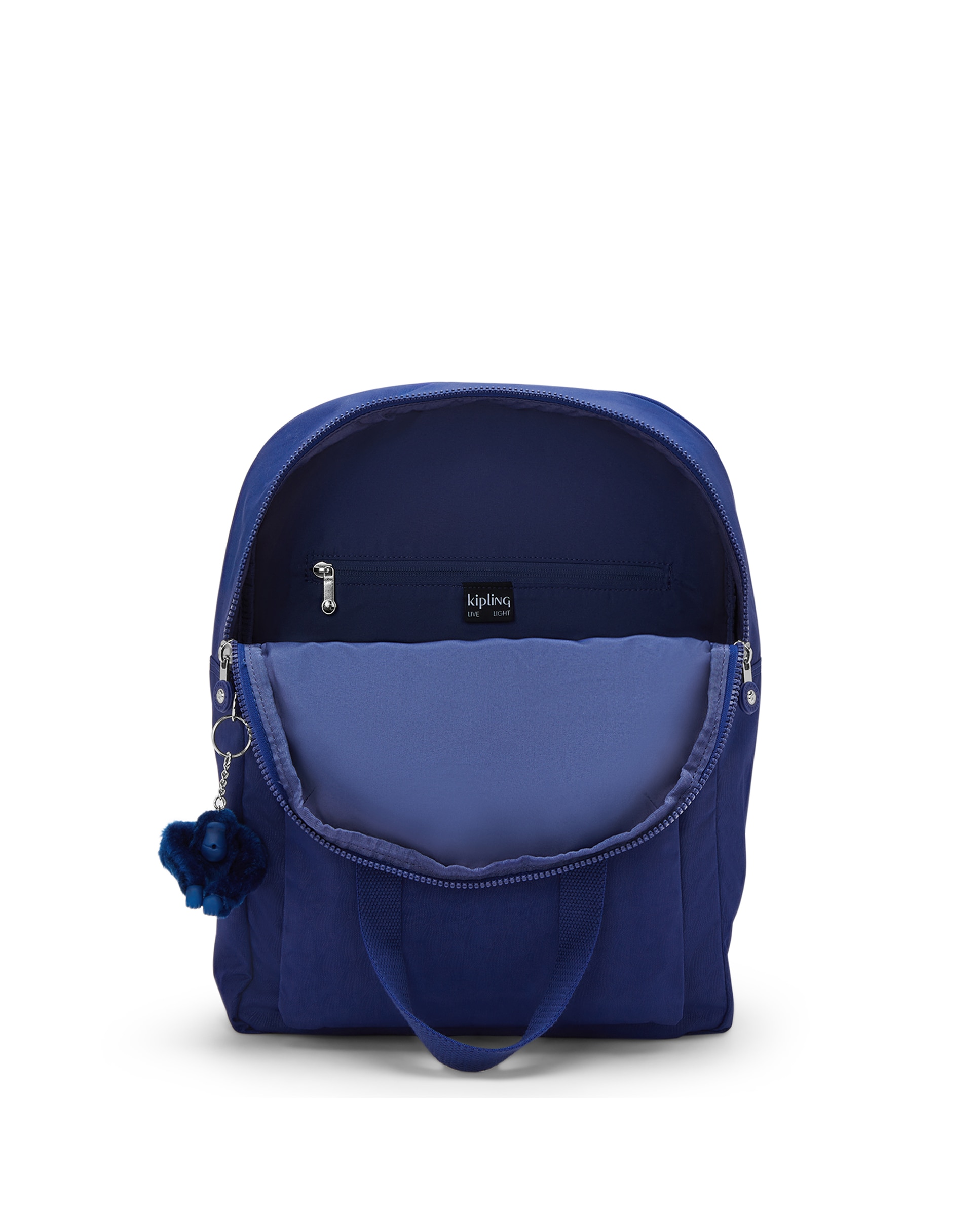 Mochila grande de mujer con compartimento para portátil - Kipling - Azul índigo Azul índigo-2
