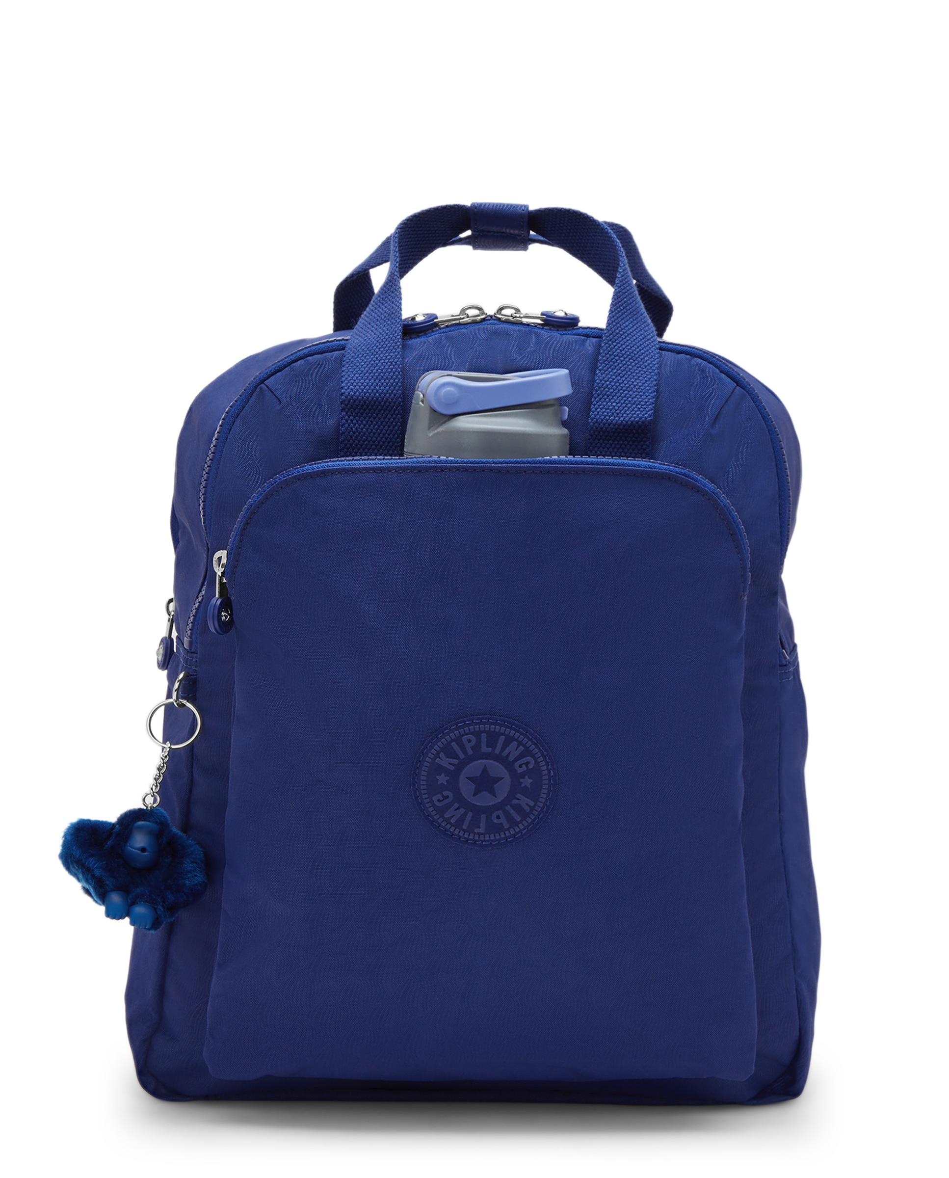 Mochila grande de mujer con compartimento para portátil - Kipling - Azul índigo Azul índigo-6
