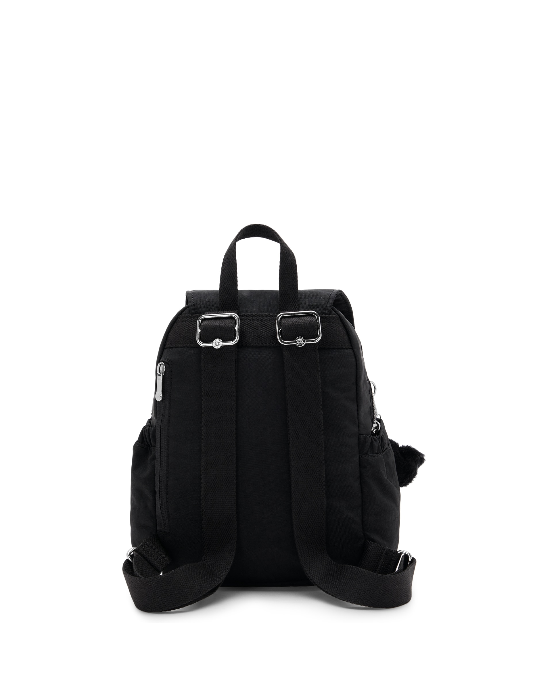 Mochila mini de mujer con bolsillos externos - Kipling - Negro Negro-3