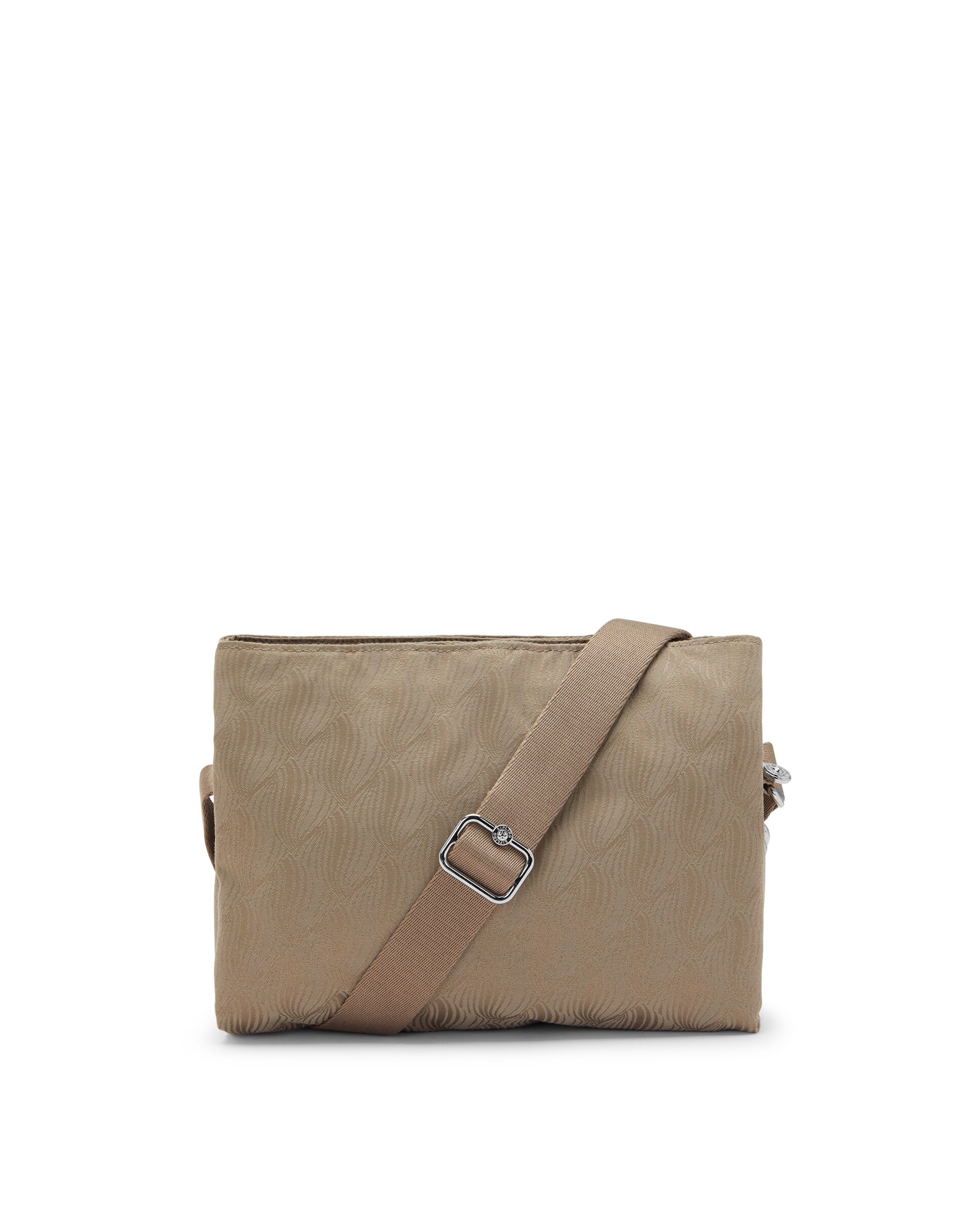 Bandolera mediana de mujer con cremallera y asa regulable - Kipling - Topo Topo-3