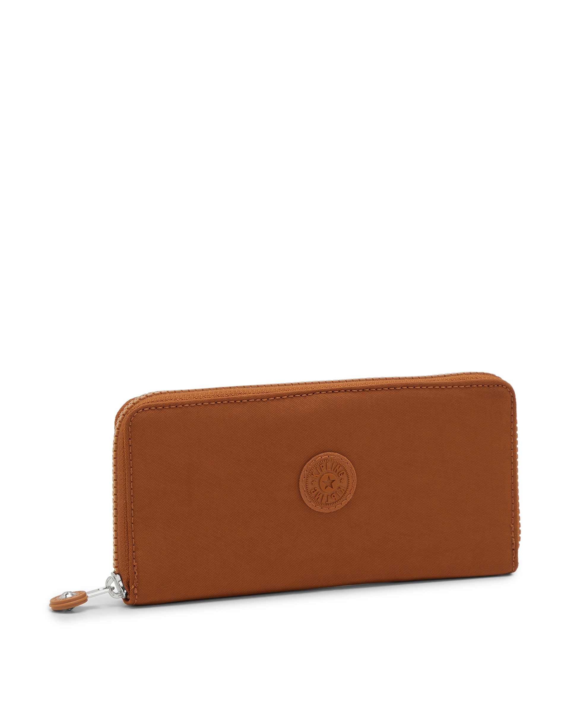 Cartera grande de mujer con ranuras para tarjetas - Kipling - Canela Canela-4