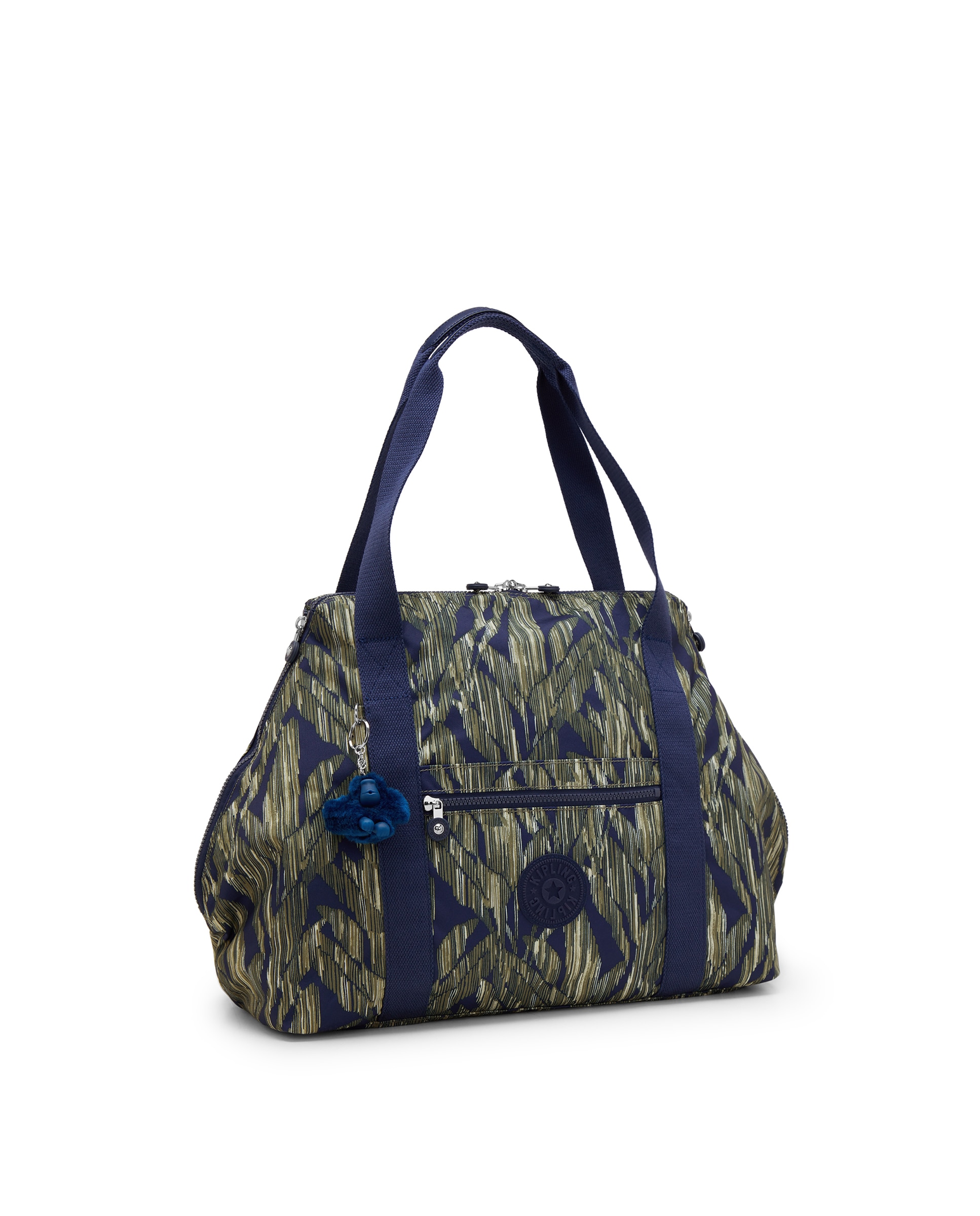 Shopper de viaje con funda para carrito - Kipling - Verde / Azul marino Verde / Azul marino-5