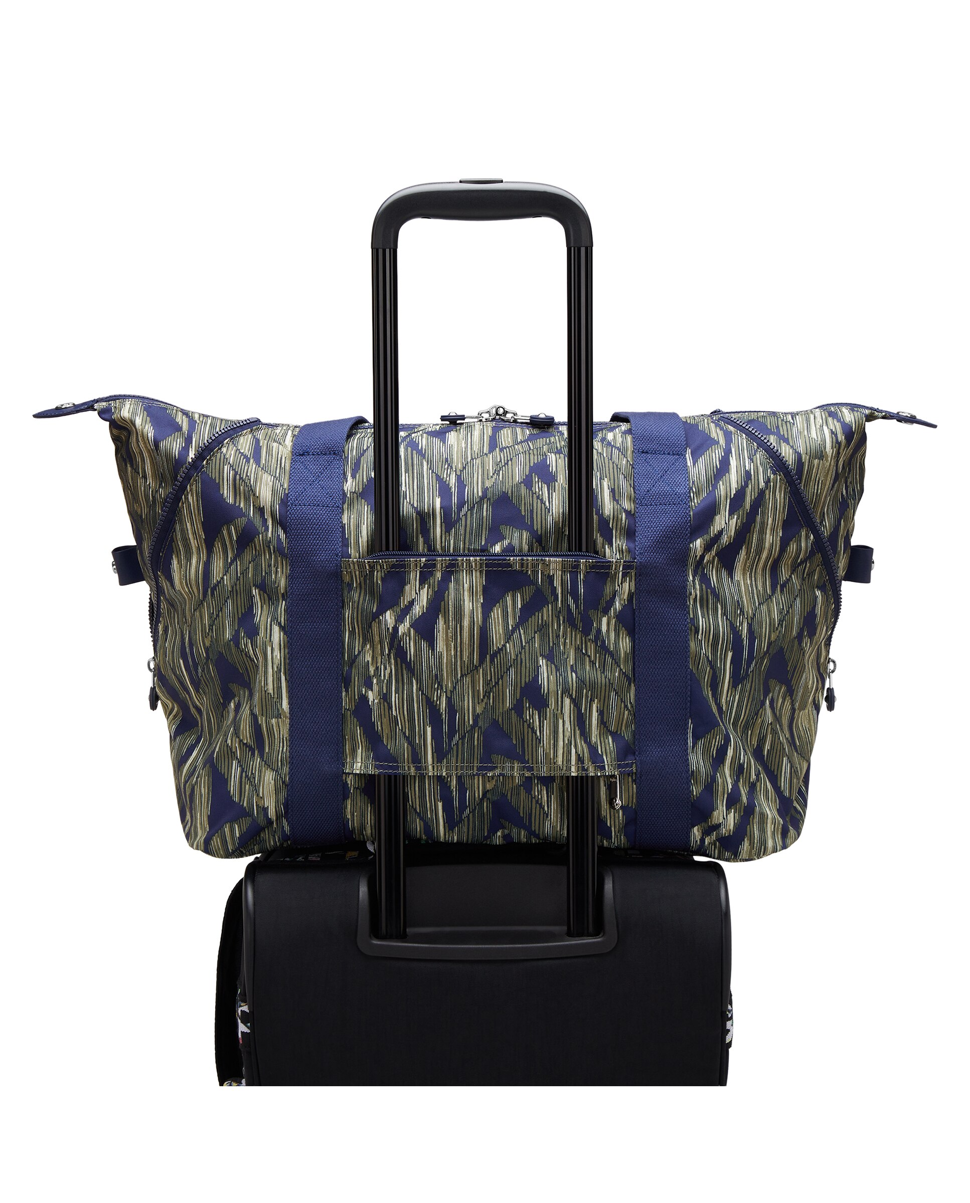 Shopper de viaje con funda para carrito - Kipling - Verde / Azul marino Verde / Azul marino-7