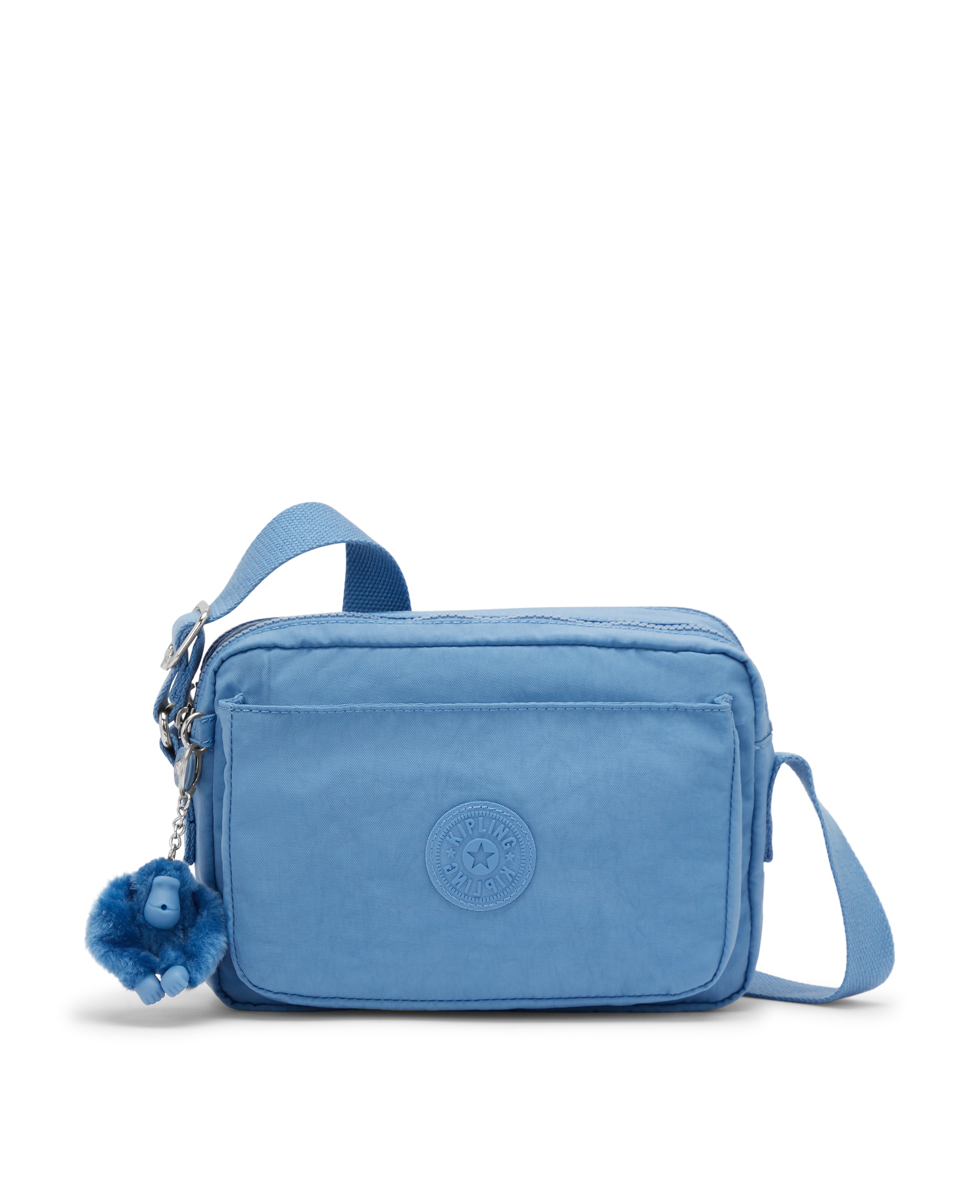 Bandolera de mujer mediana con correa ajustable para el hombro - Kipling - Azul celeste Azul celeste-1