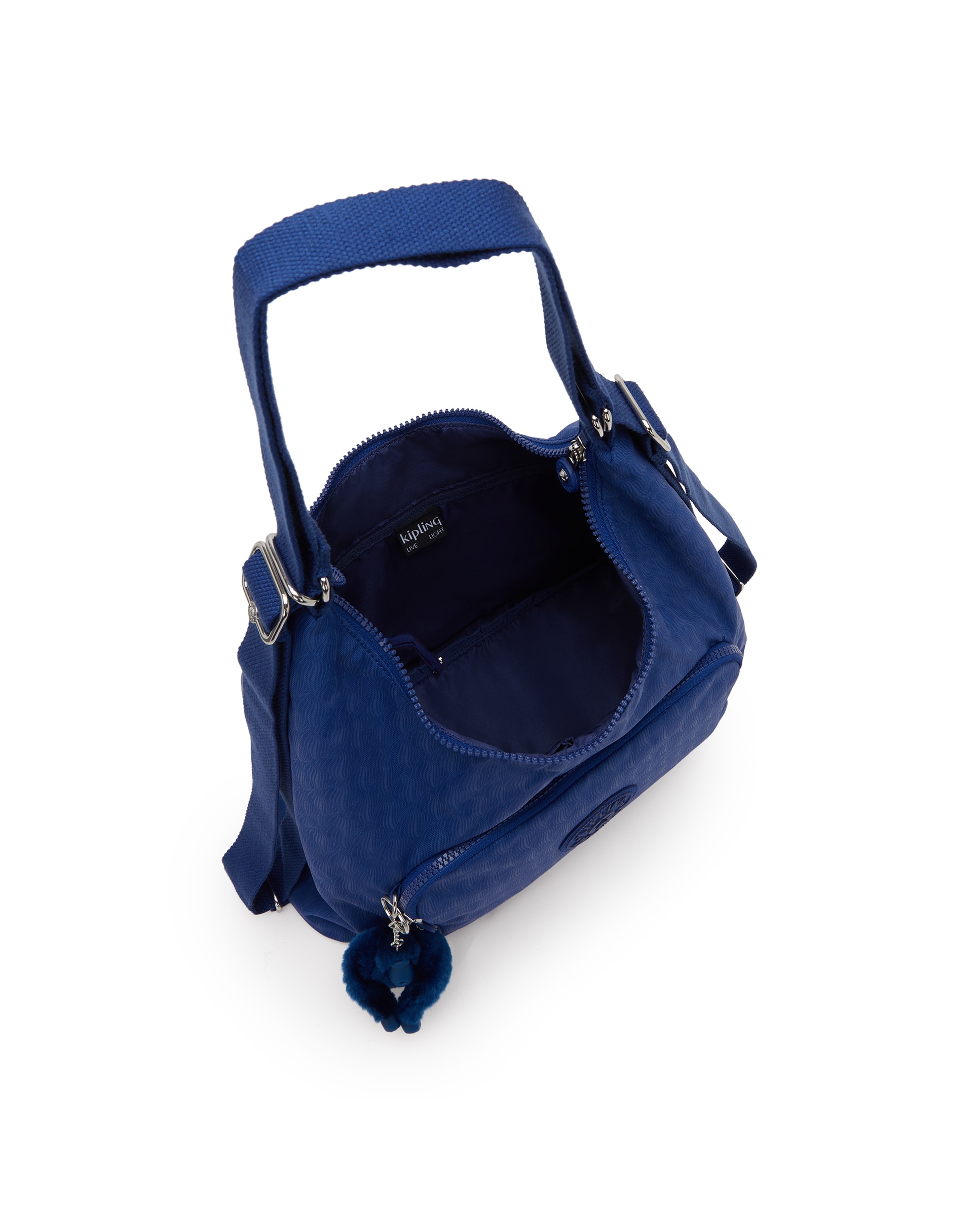 Bolso de hombro convertible en mochila - Kipling - Azul índigo Azul índigo-2