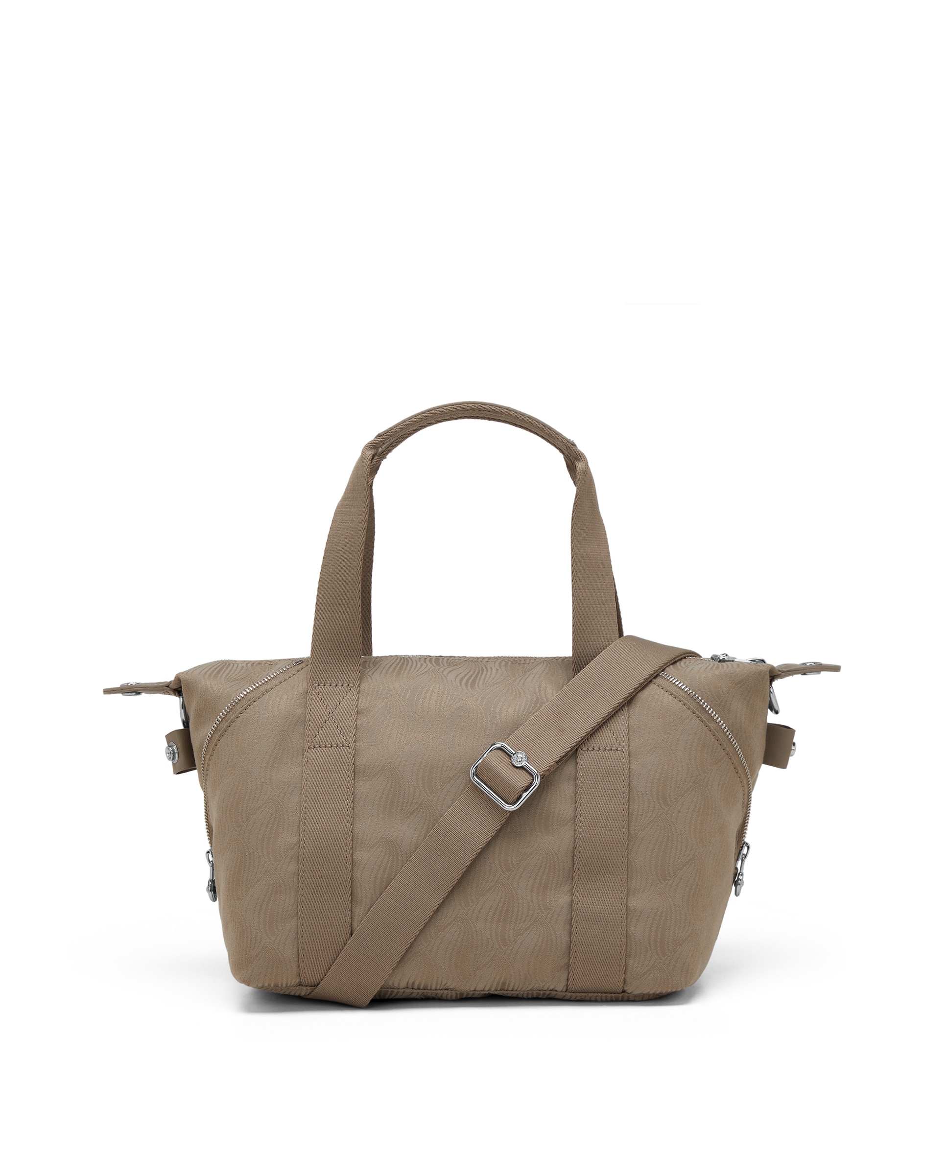 Shopper pequeño con cremallera y asa bandolera extraíble - Kipling - Topo Topo-3