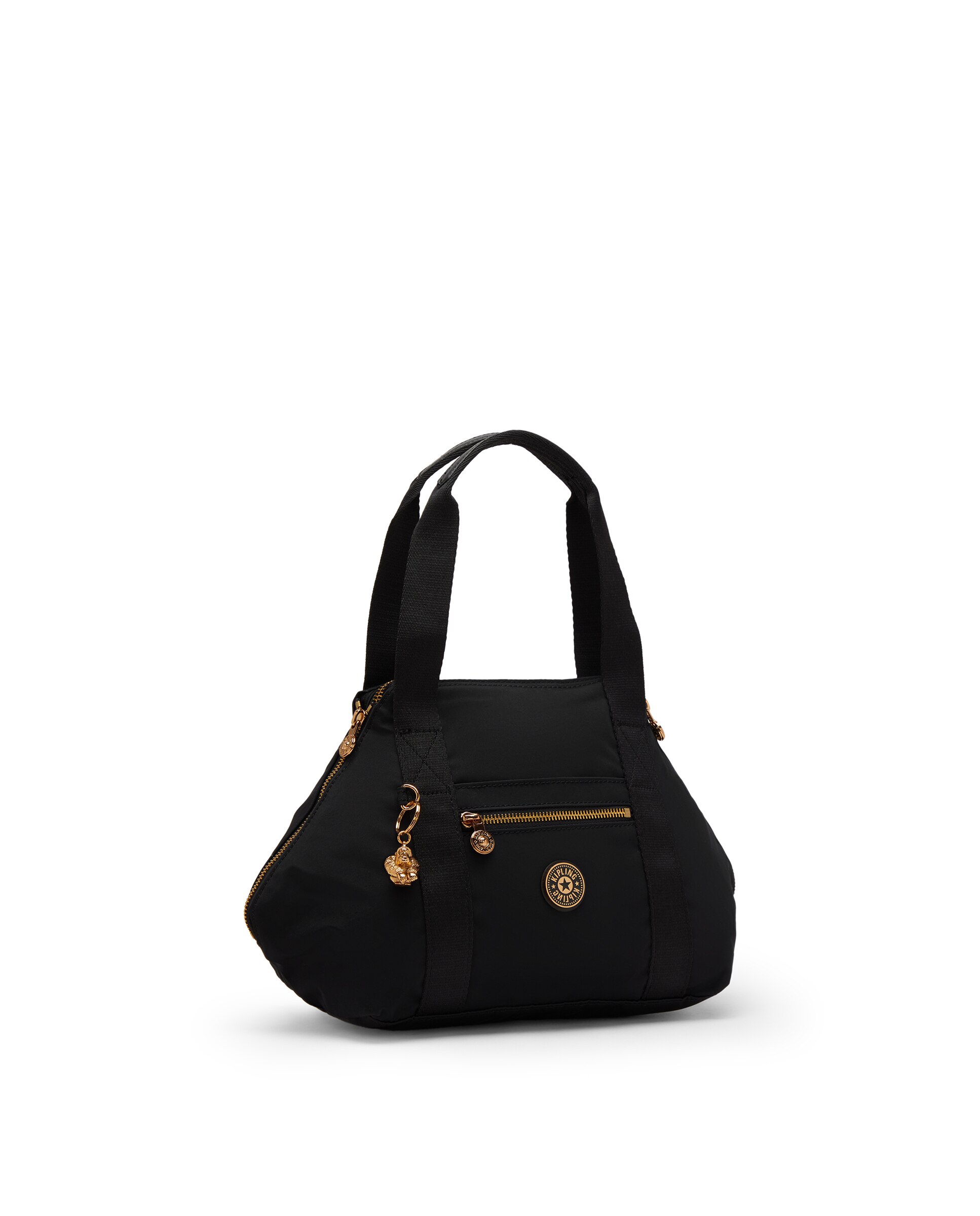 Shopper pequeño con cremallera y asa bandolera extraíble - Kipling - Negro Negro-5
