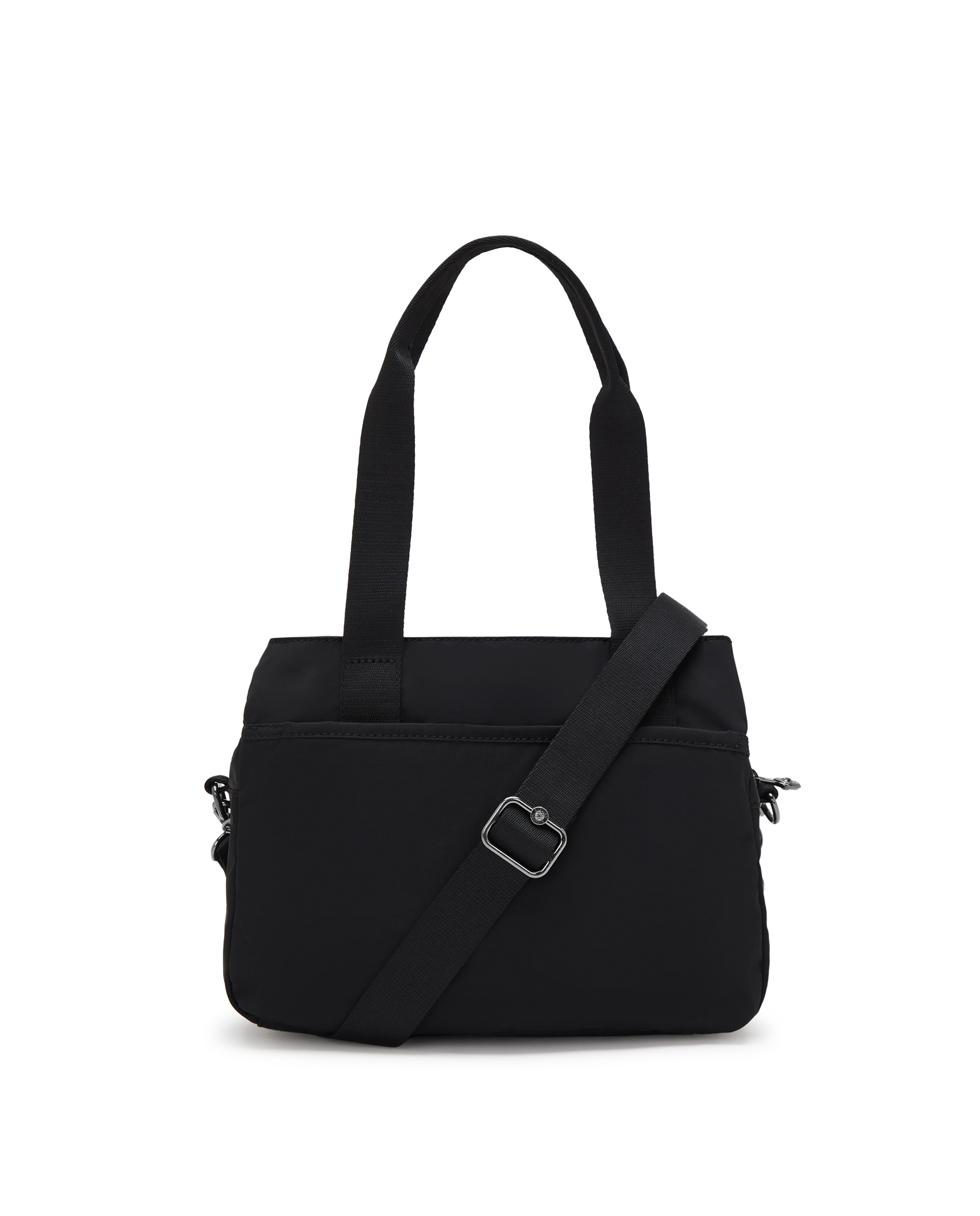 Bolso de hombro con múltiples compartimento y asa extraíble - Kipling - Negro Negro-3